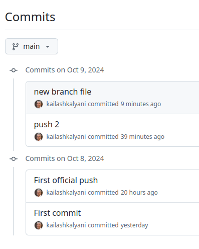 Github Essentials and GitHub Repo - image 3 - student project
