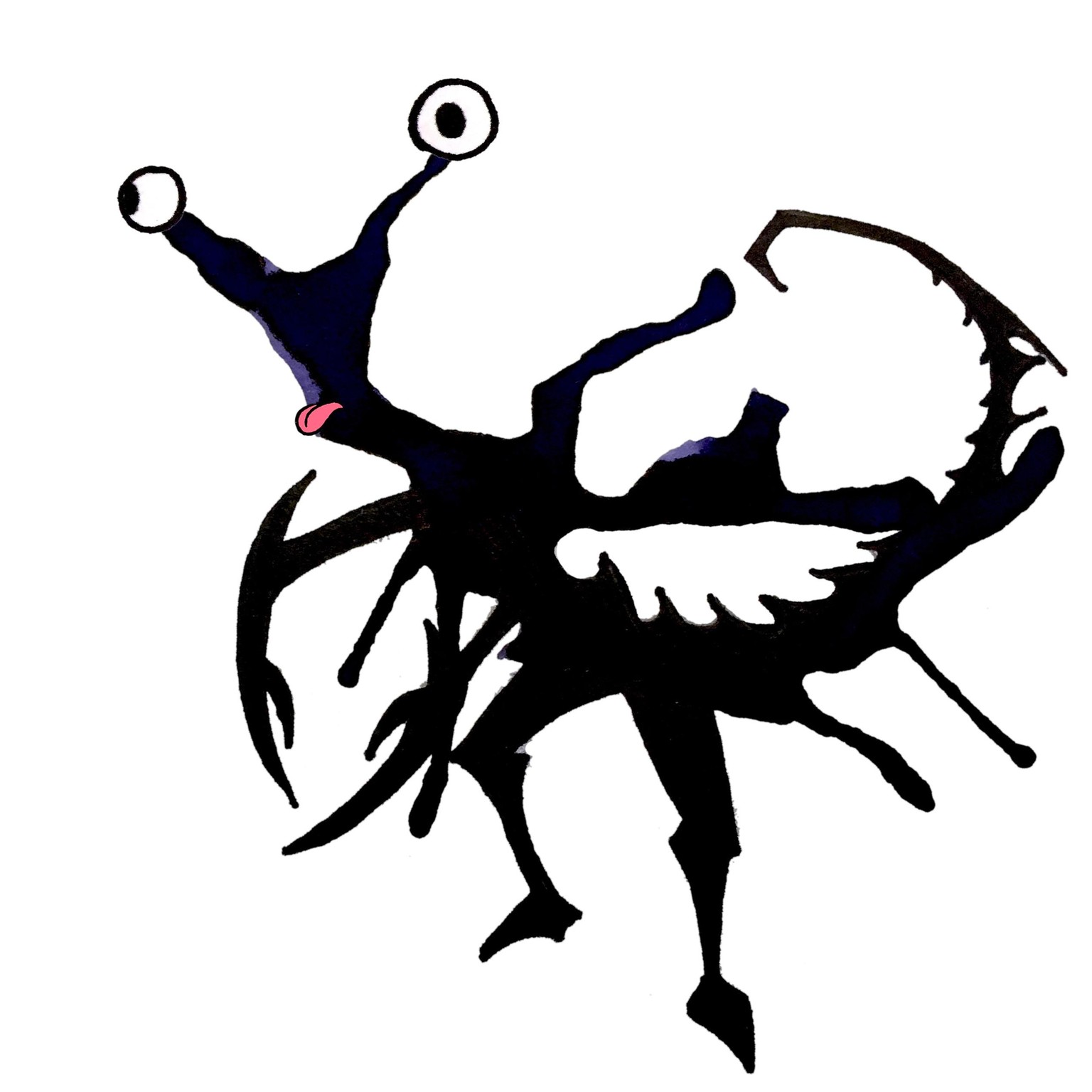 My inky monsters - image 1 - student project