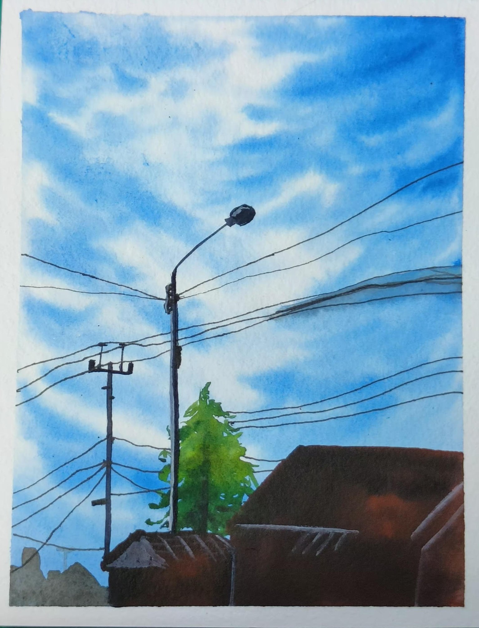 Blue skies - image 1 - student project
