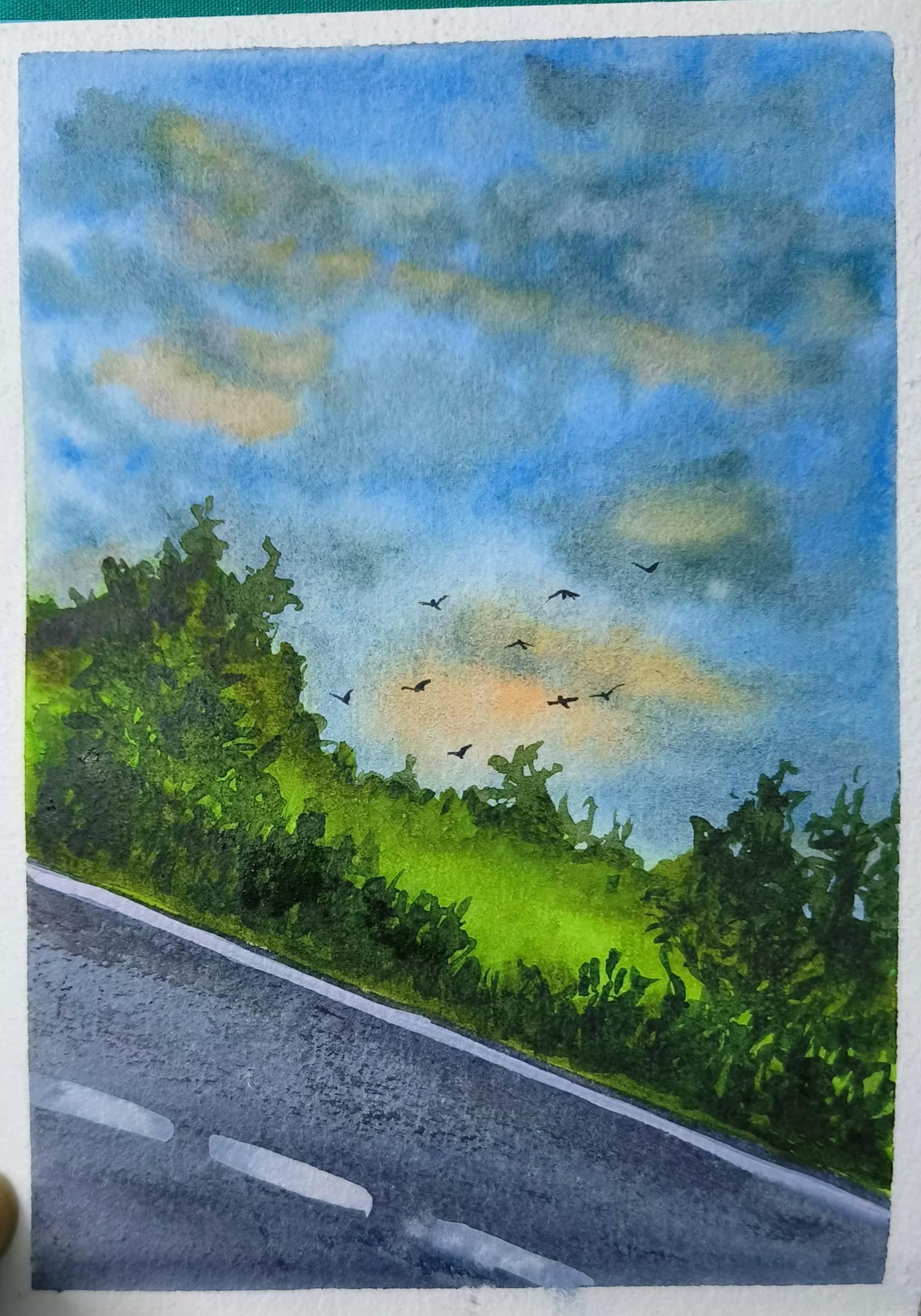 Blue skies - image 2 - student project