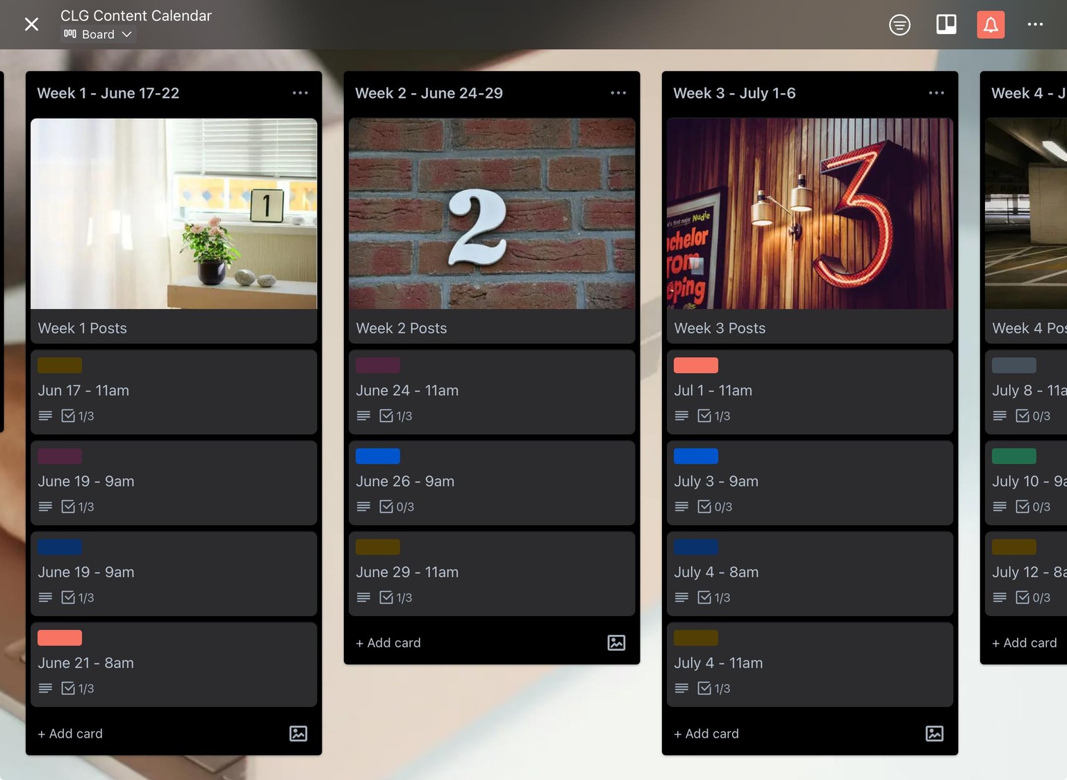 Trello Board Draft - image 1 - student project