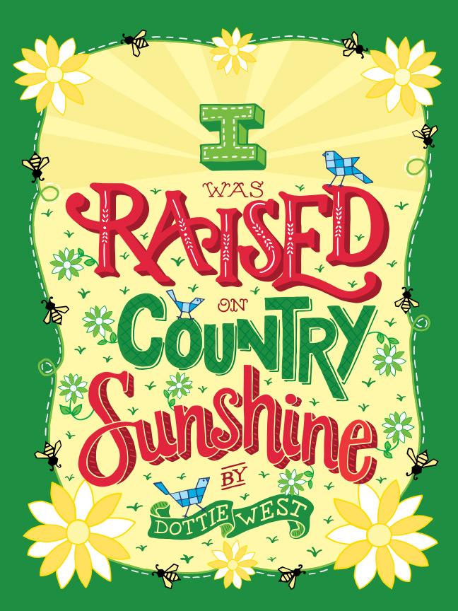 I Was Raised on Country Sunshine - image 11 - student project