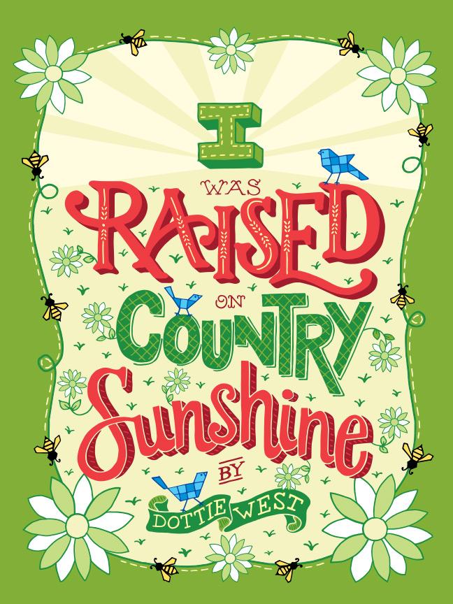 I Was Raised on Country Sunshine - image 14 - student project