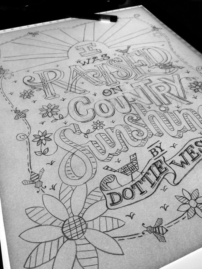 I Was Raised on Country Sunshine - image 6 - student project