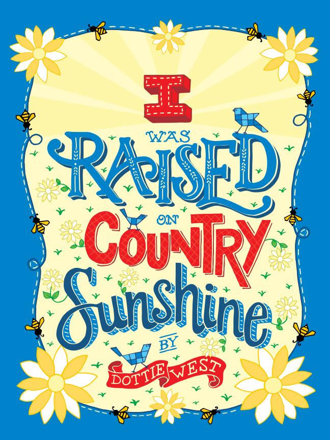 I Was Raised on Country Sunshine - image 10 - student project