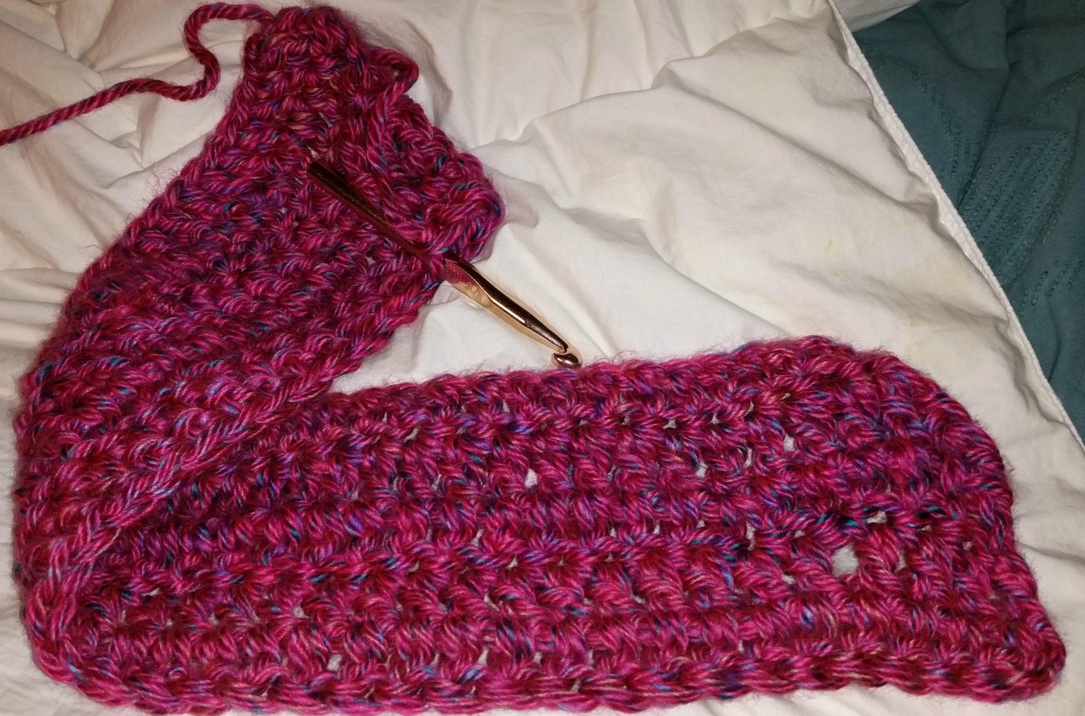 Starting my Dishcloth and other Baby Blanket Project - image 3 - student project