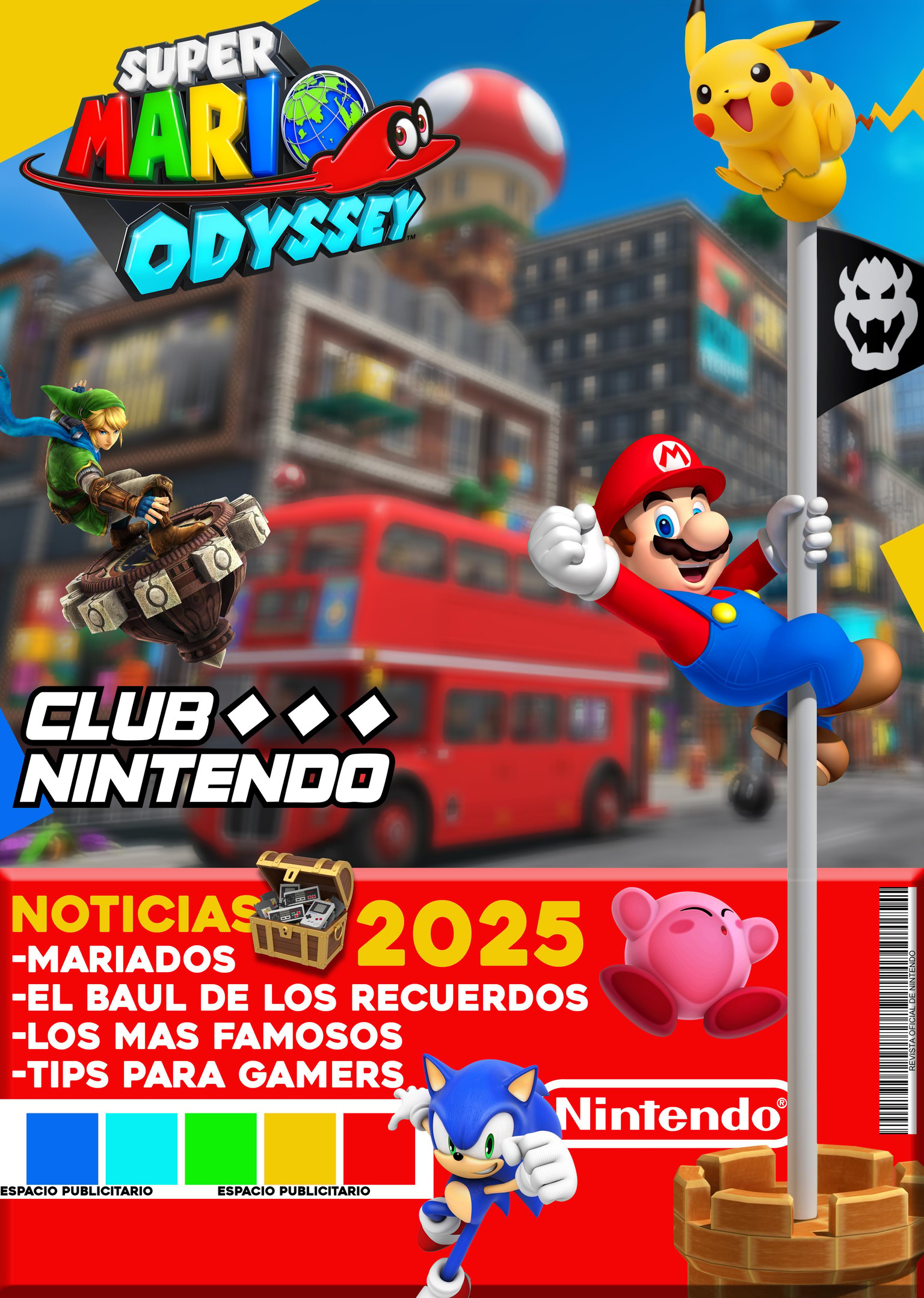 Portada revista Super Mario Odyssey - image 1 - student project