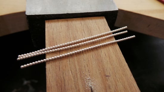 Beaded Wire Stacking Rings - image 4 - student project