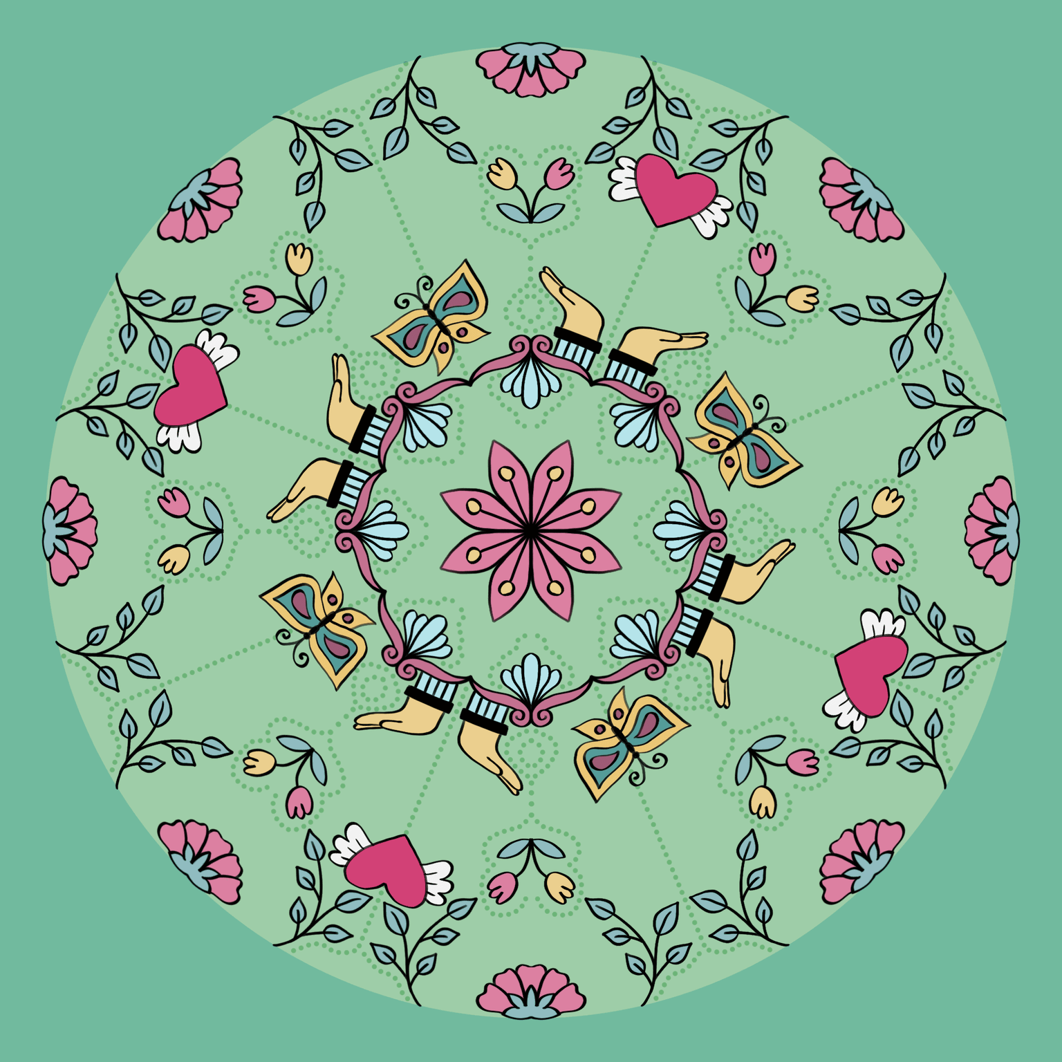 Mandala GIF - image 2 - student project