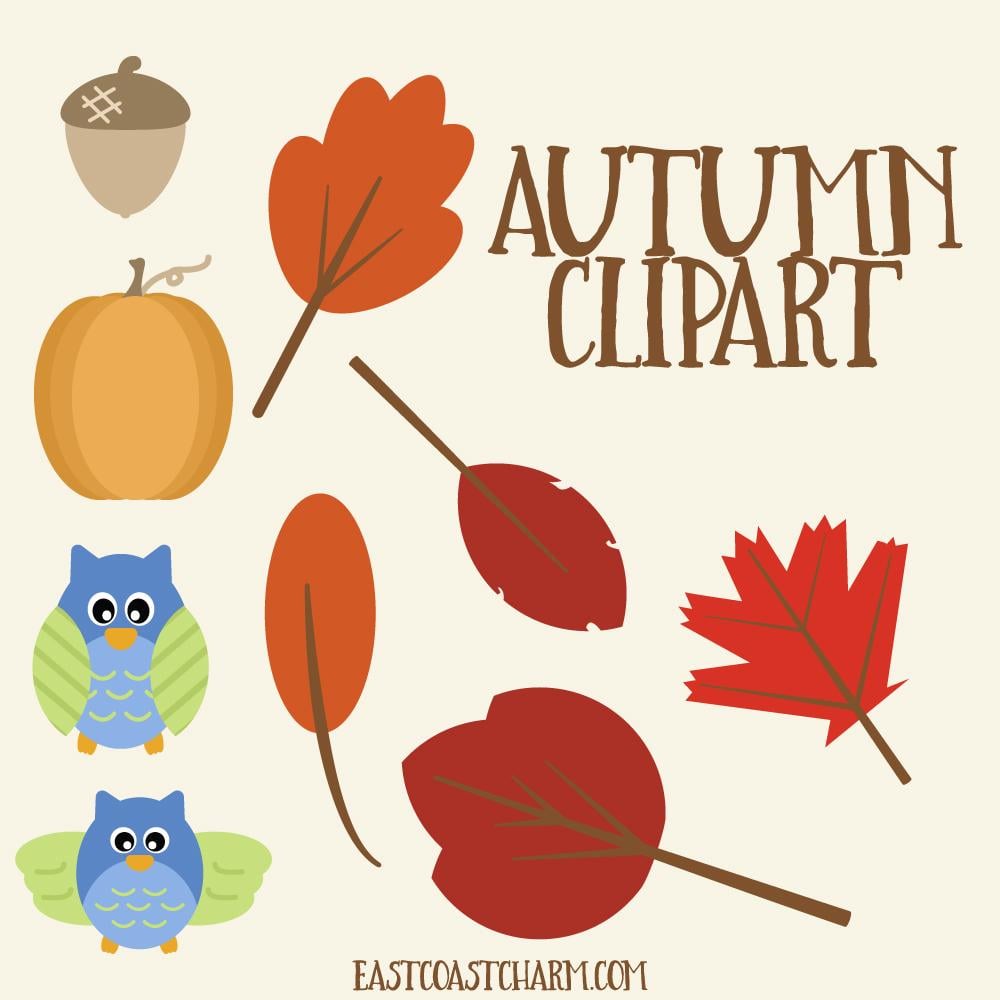 Fall Clipart - image 1 - student project