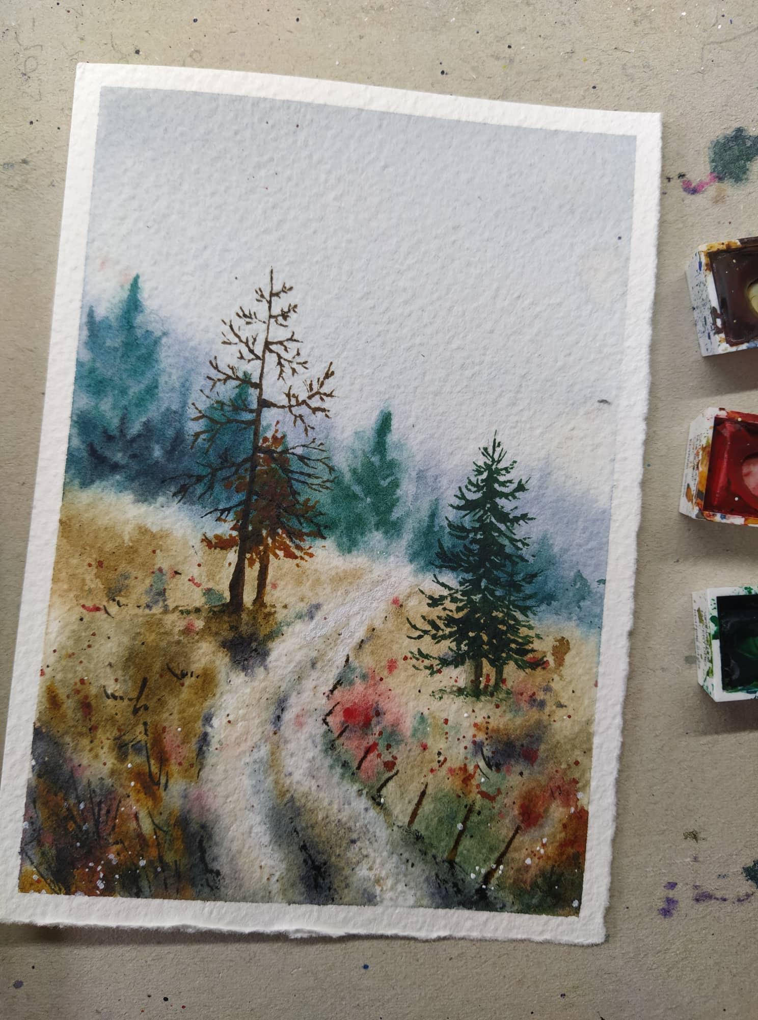 My Autumn Foggy Forest - image 1 - student project