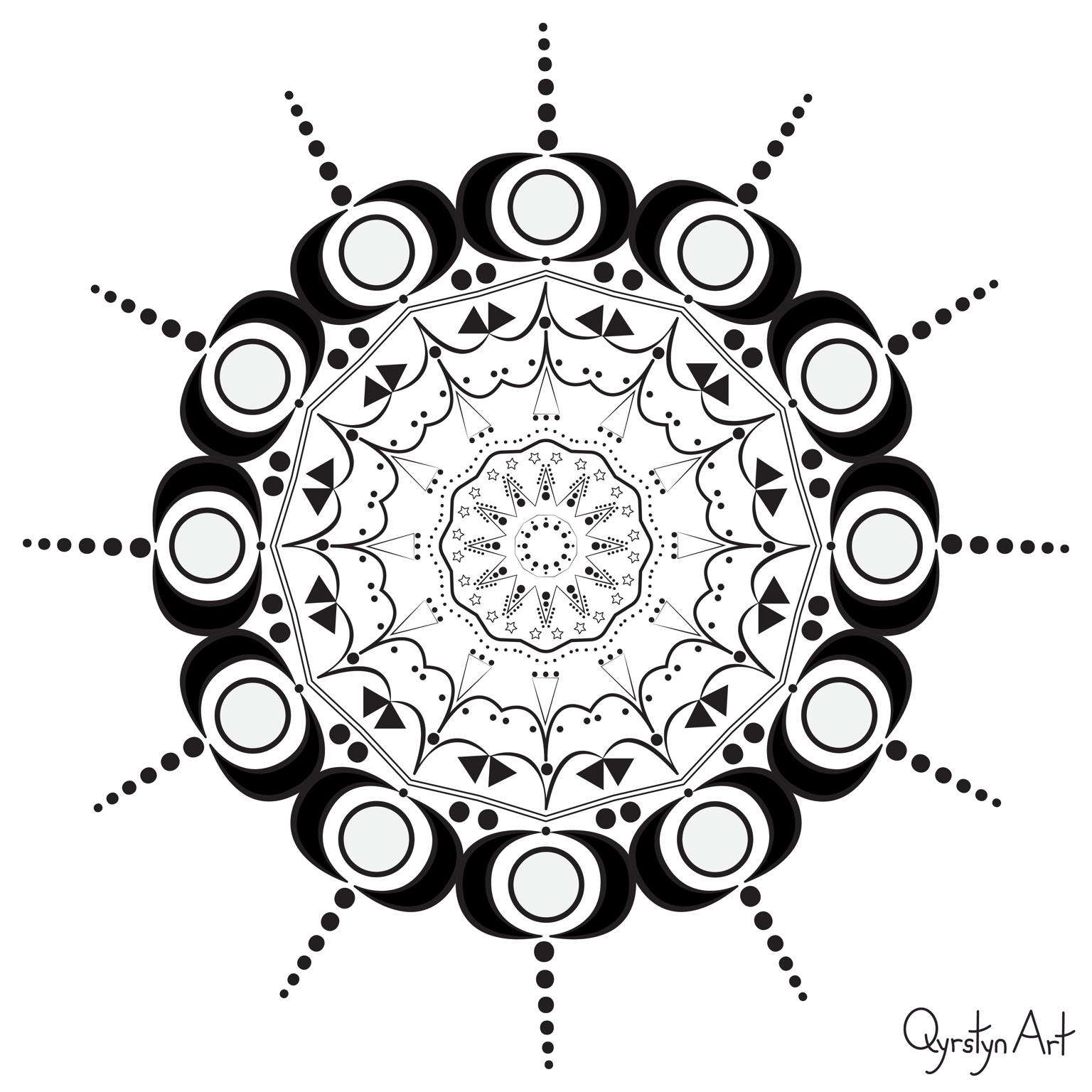 Mandala Project - image 1 - student project