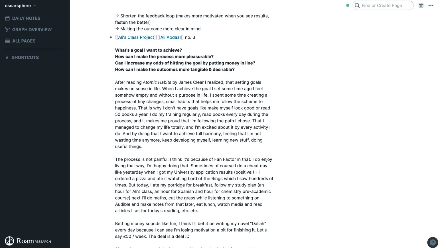 Productivity Masterclass by Ali Abdaal. What did the course teach me? - image 7 - student project