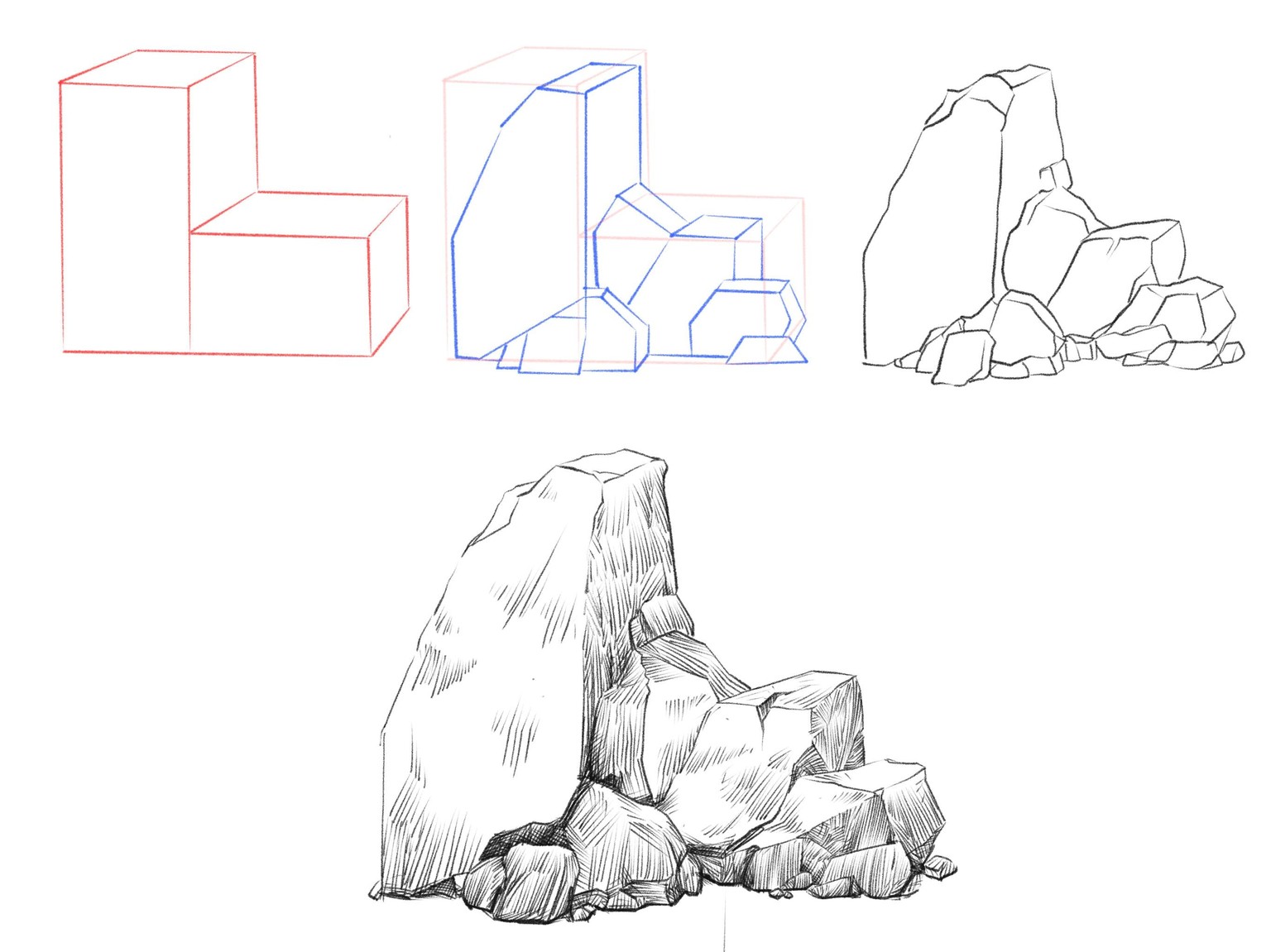 Freehand drawings - 12 to 15 minutes - image 6 - student project