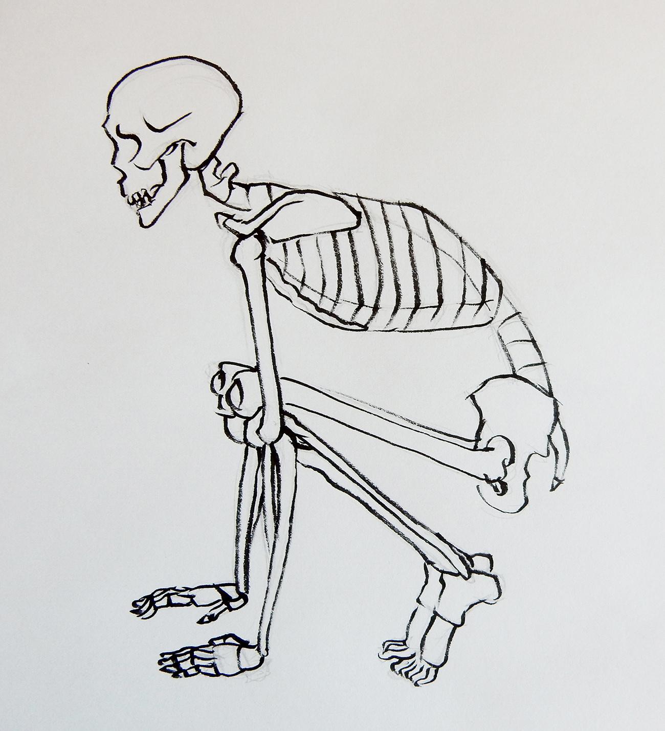Example - side view drawings - image 2 - student project