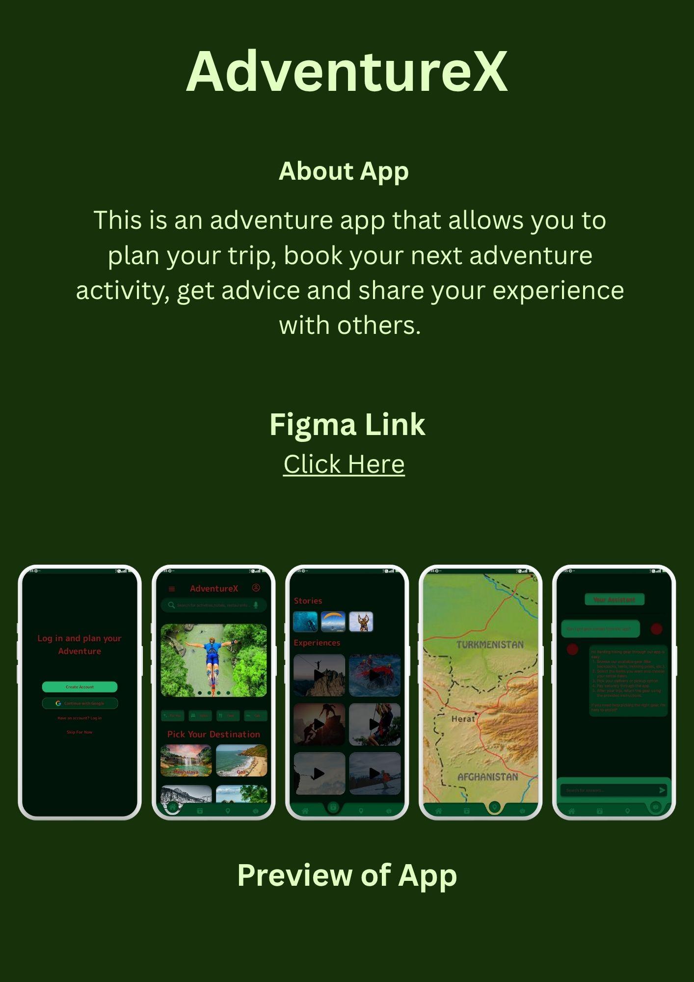 Adventure App - image 1 - student project