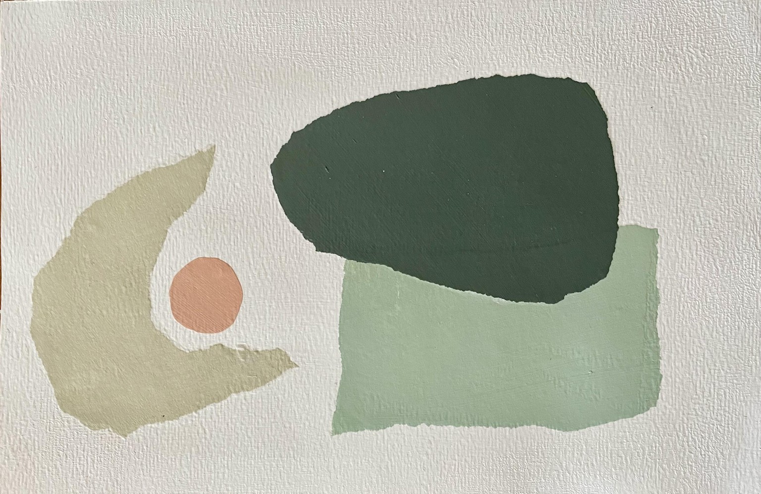 Minimalist Collage with a Limited Pallette - image 1 - student project