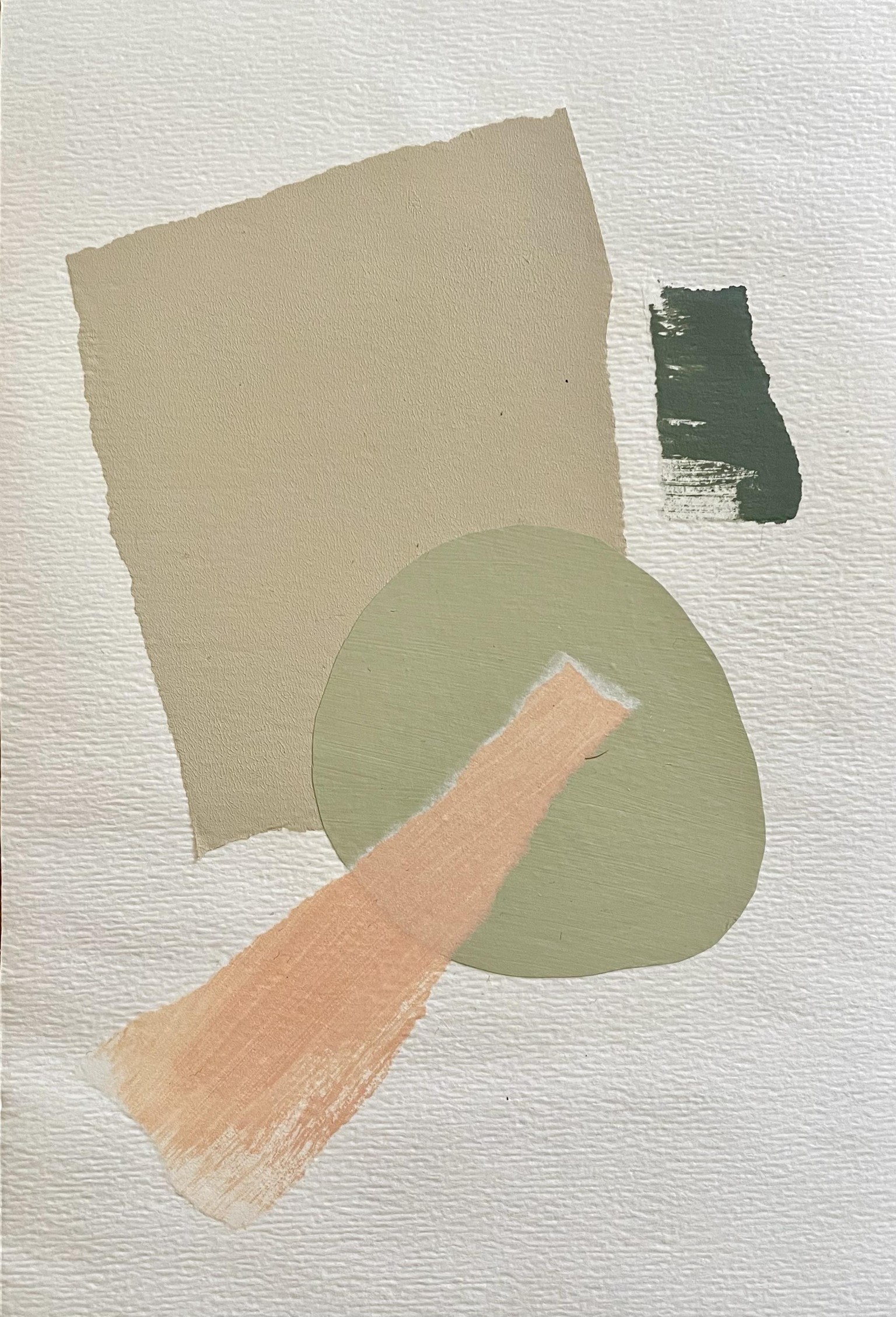 Minimalist Collage with a Limited Pallette - image 2 - student project