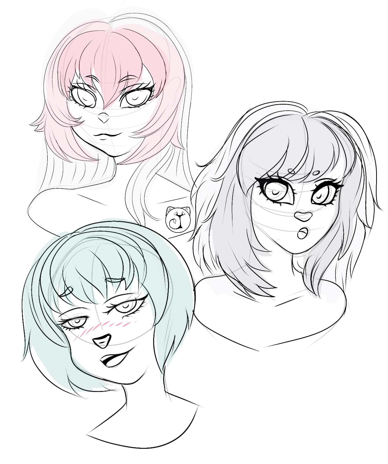 Trio of sketches - image 1 - student project