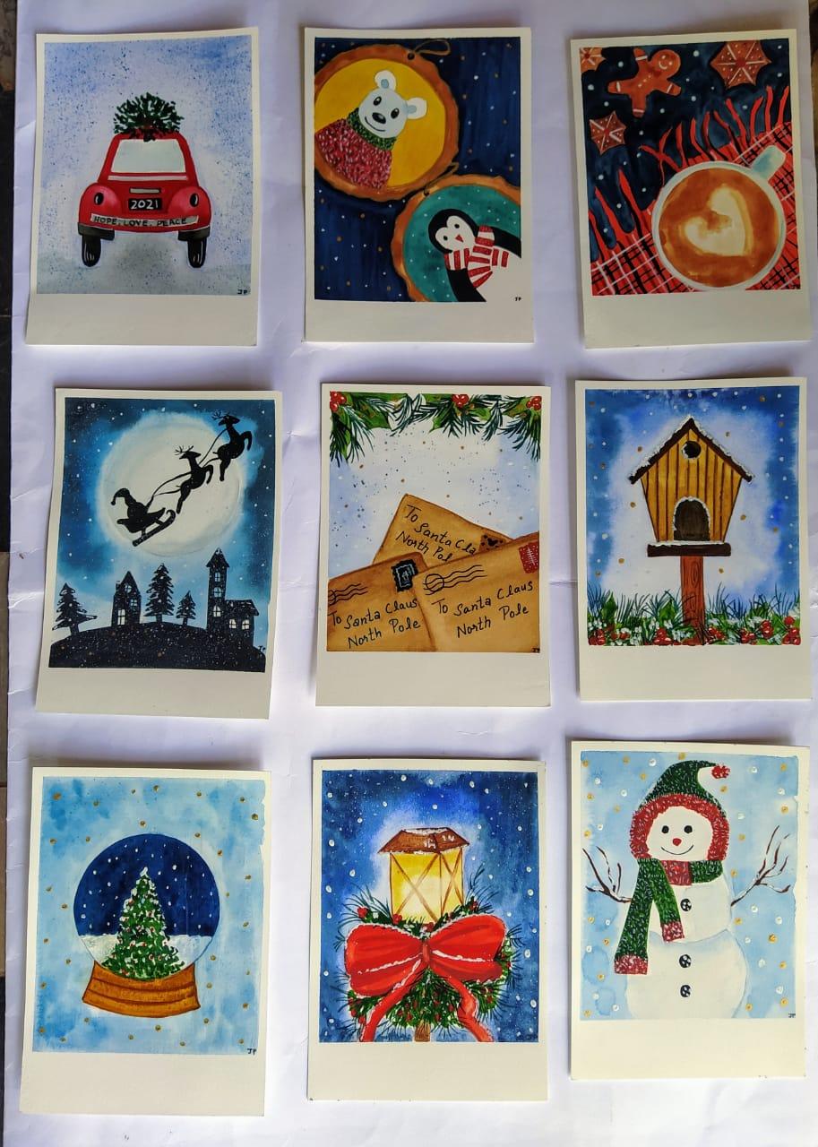Christmas Cards - image 1 - student project