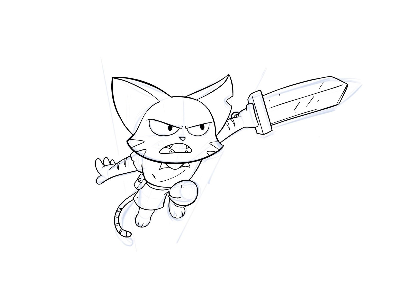 My comic protagonist: Scratch - image 2 - student project