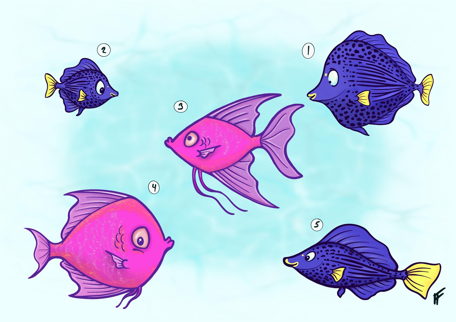 Fish Designs - image 1 - student project