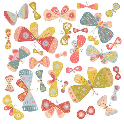 Sample Project: Ipad Art: Mix Your Apps: Make a technical repeat pattern with any painting app - image 1 - student project