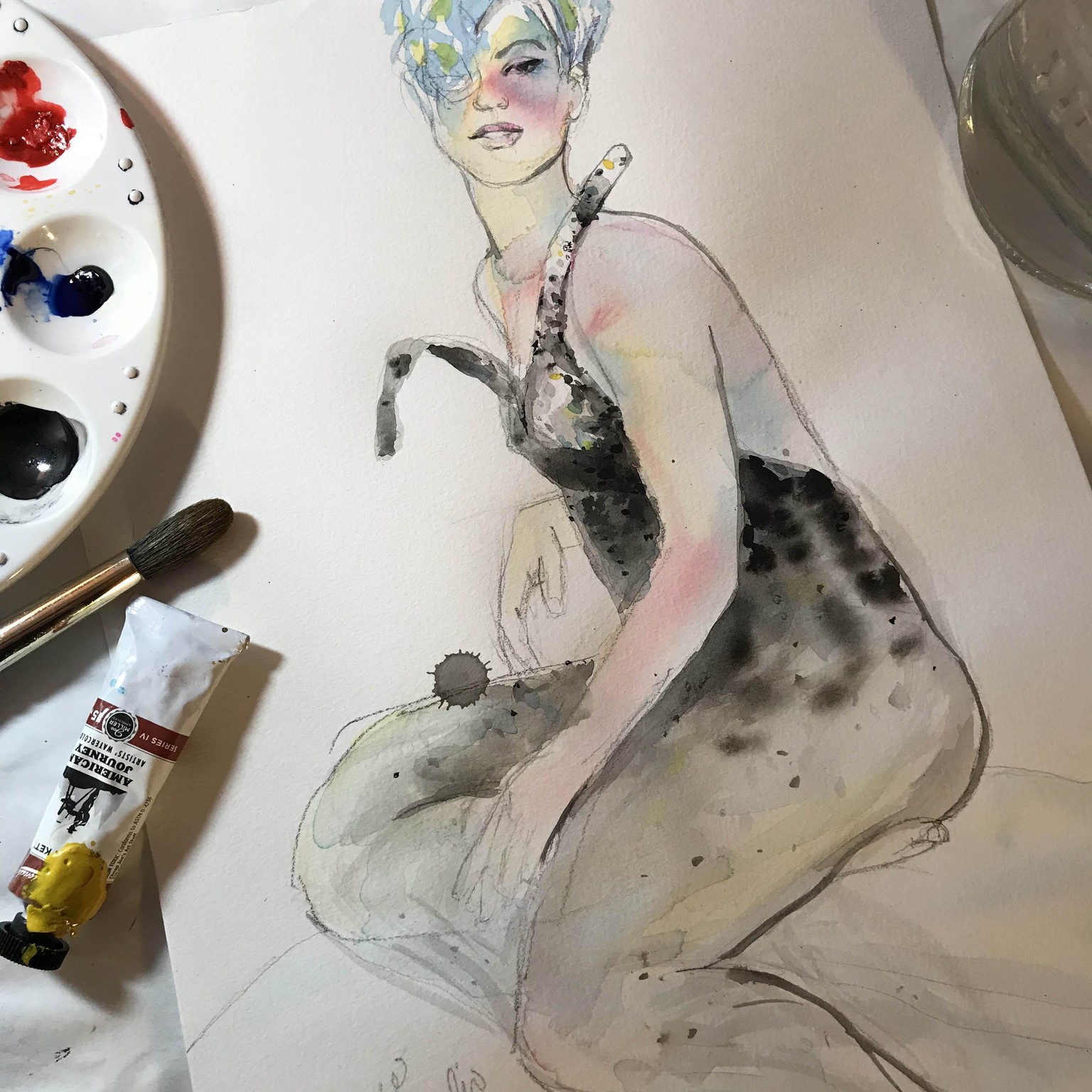 Lace, Sequins, Feathers & Leopard - image 3 - student project