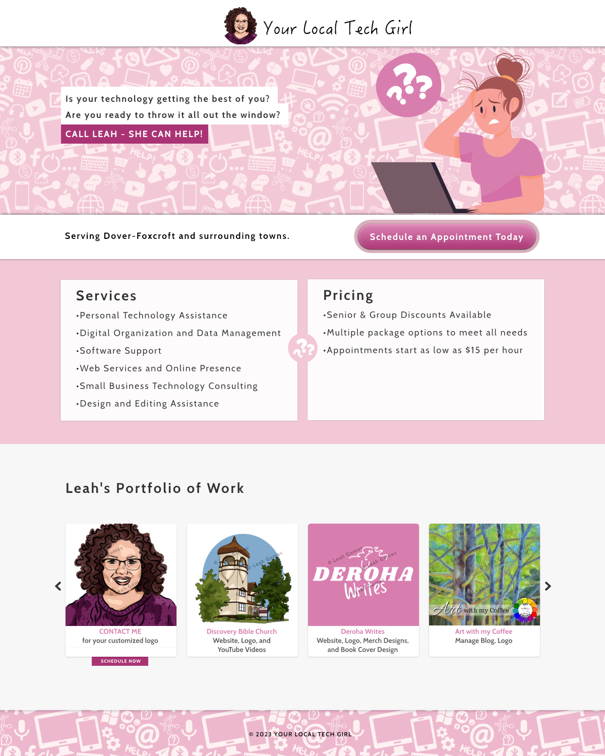 Your Local Tech Girl - image 1 - student project