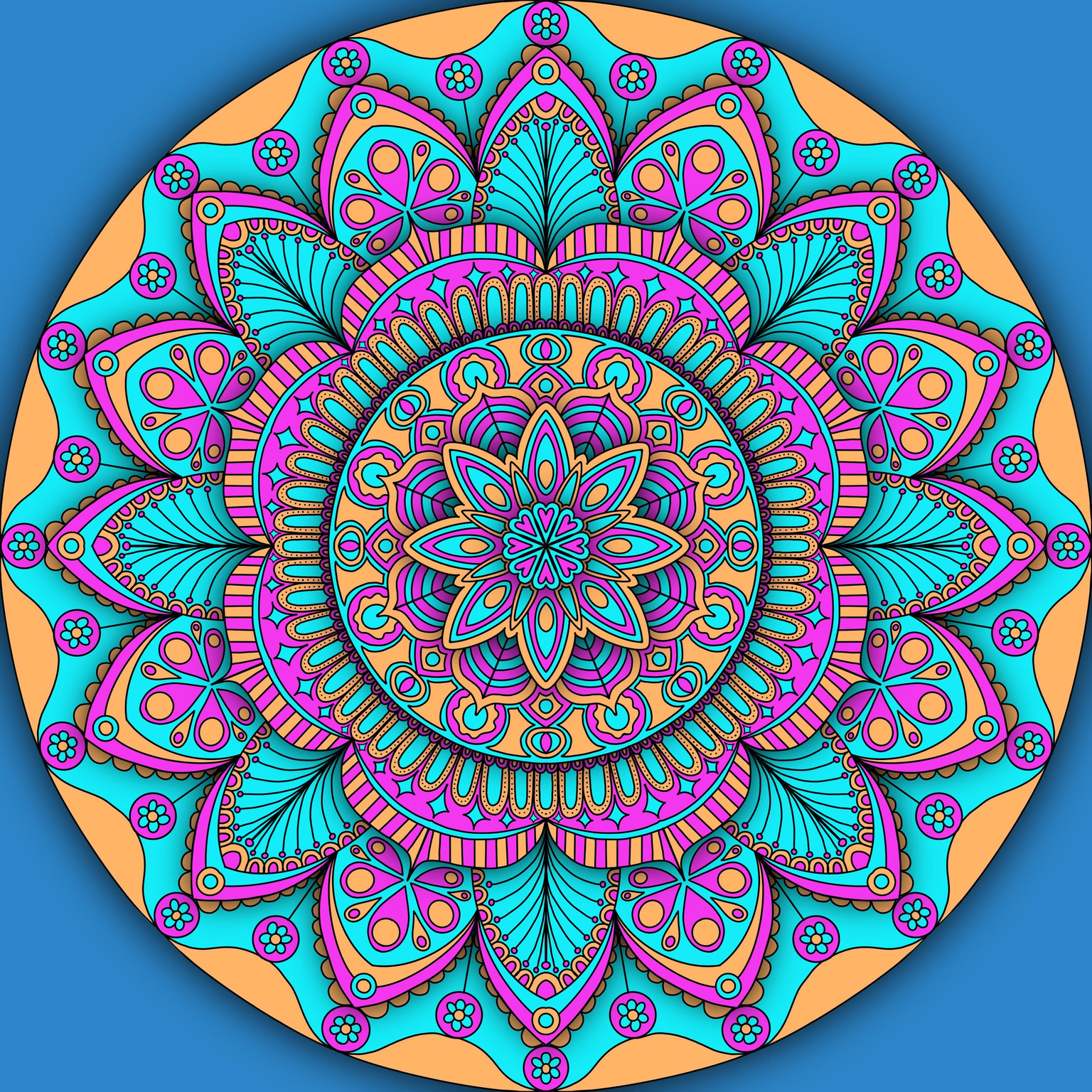 My mandala - image 1 - student project