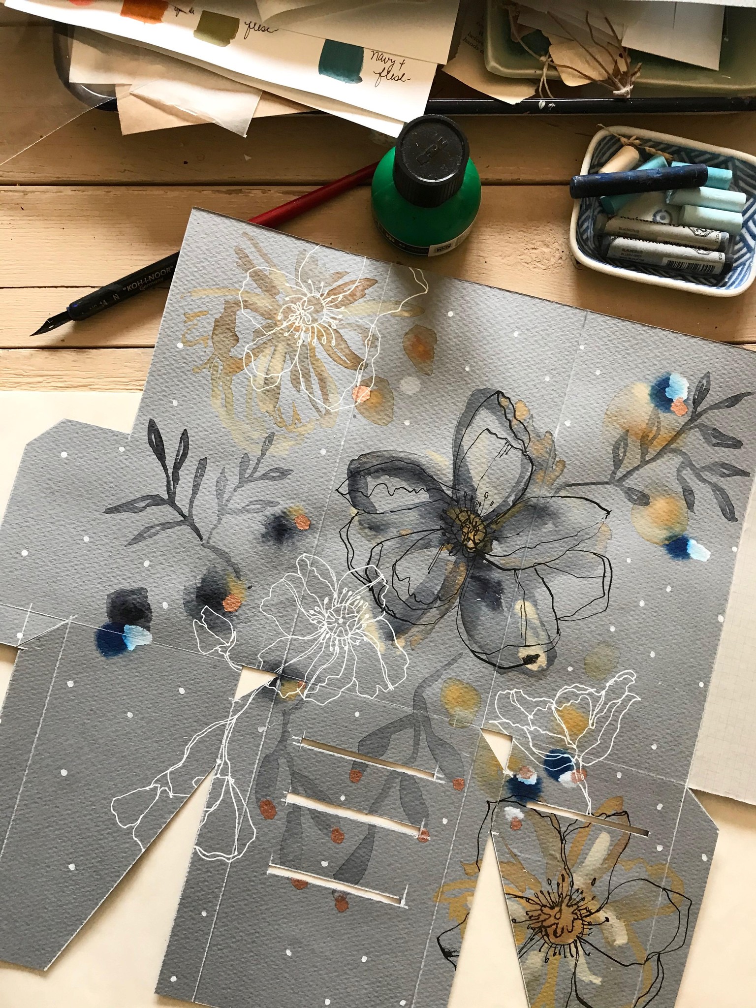 PENPAL SWAP with Watercolour Holder - image 3 - student project