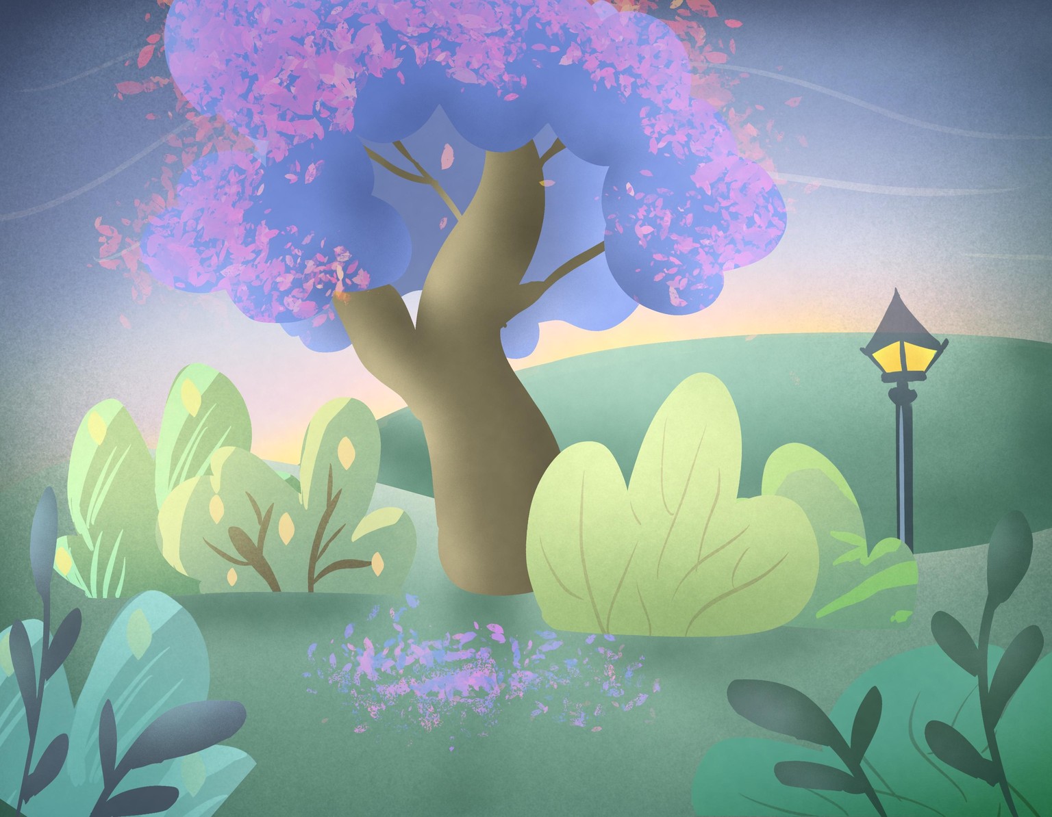Fall evening - image 1 - student project