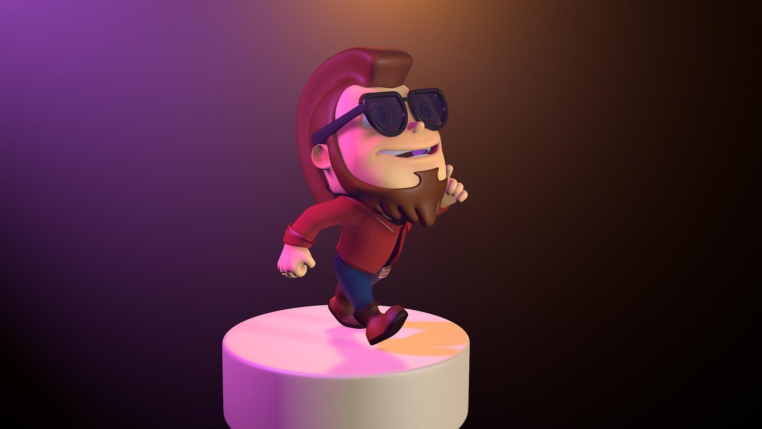 3D character Rigging - image 1 - student project