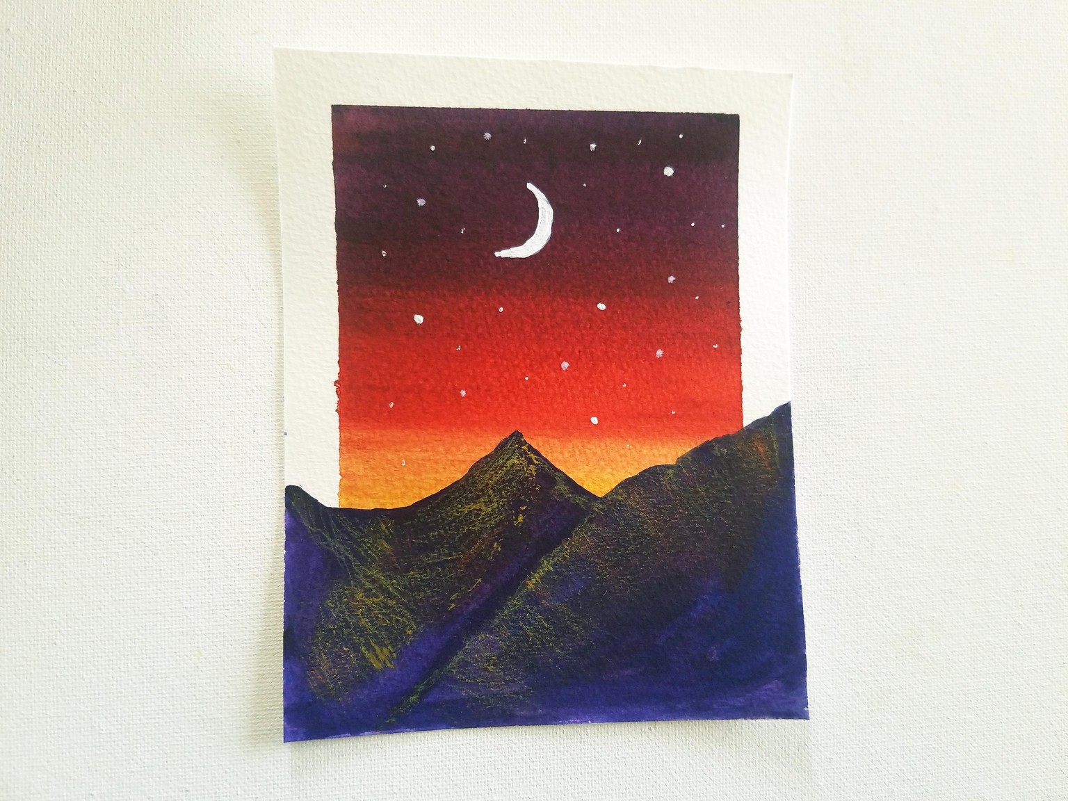 Aesthetic Mountainscape Landscape - image 1 - student project
