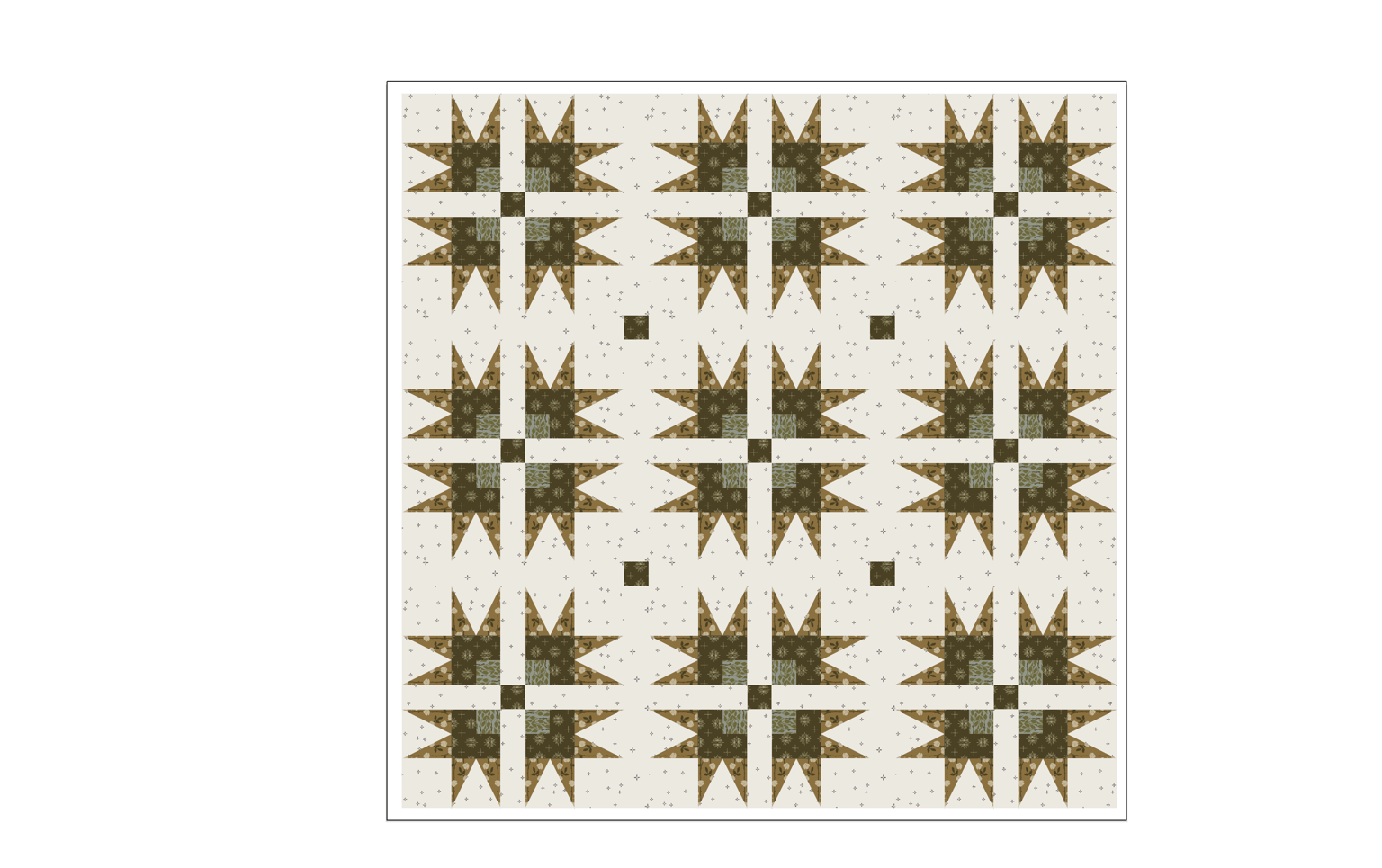 Bear Claw Quilt Mockup - image 1 - student project
