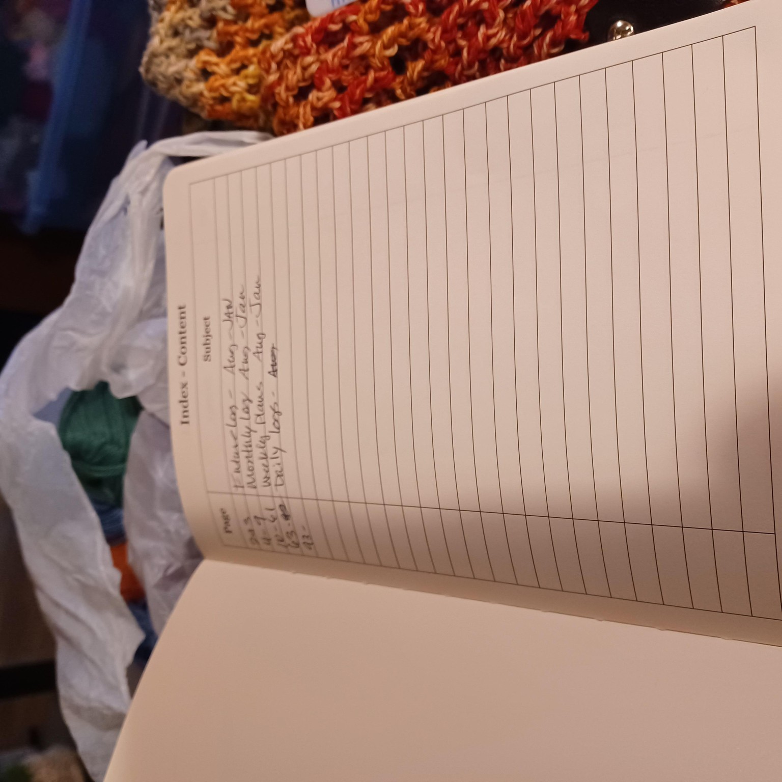 Bullet journal - image 1 - student project