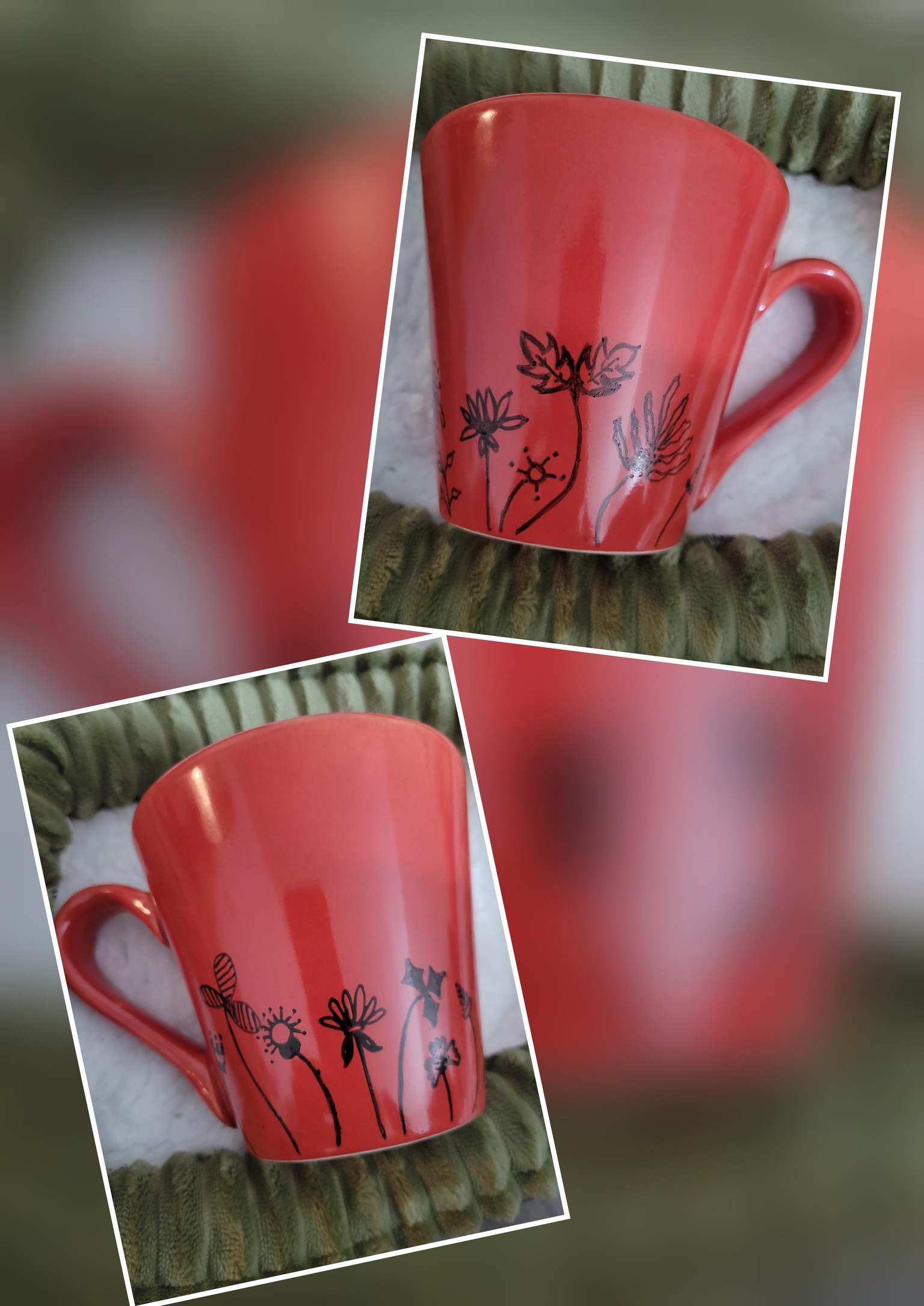 Floral mug - image 1 - student project