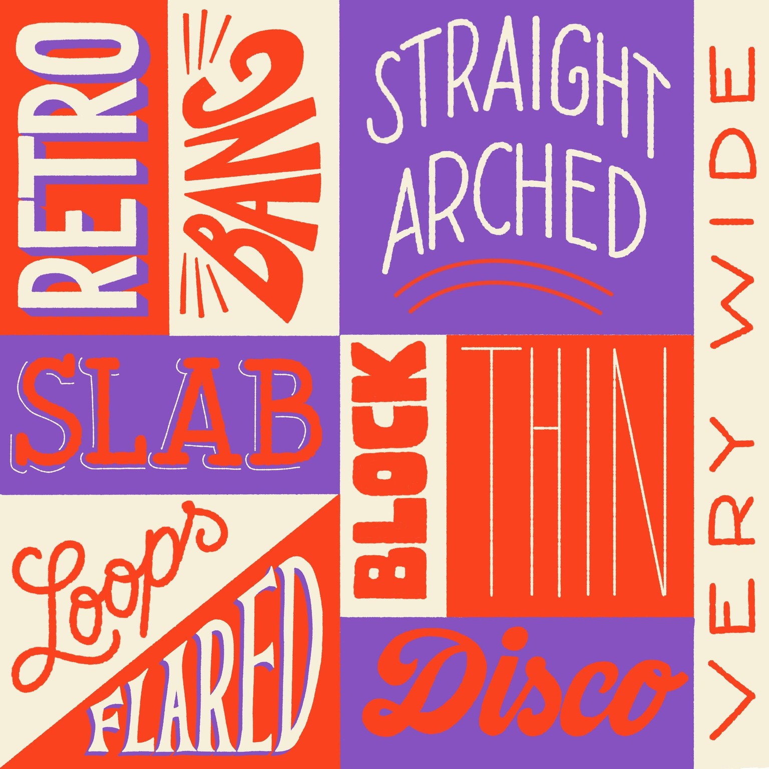 Font menu & lettering and illustration challenge - image 6 - student project