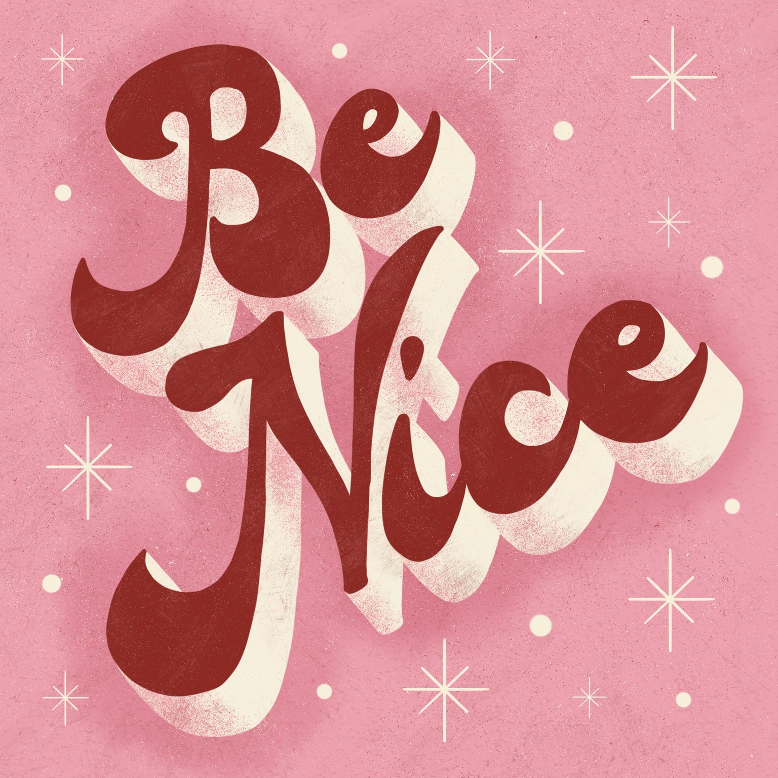 70's script and wobbly lettering - image 1 - student project