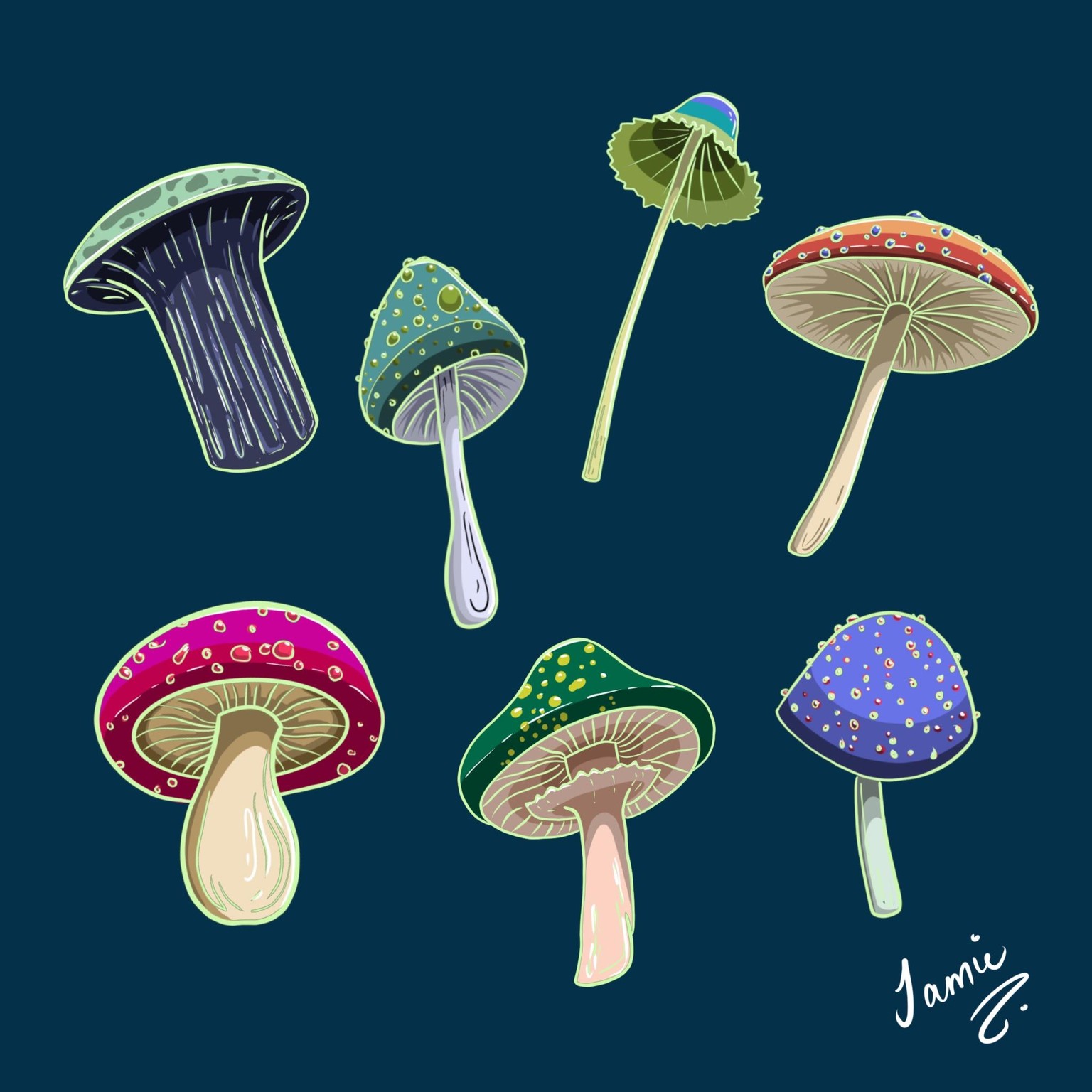 Mushroom Prompts - image 4 - student project