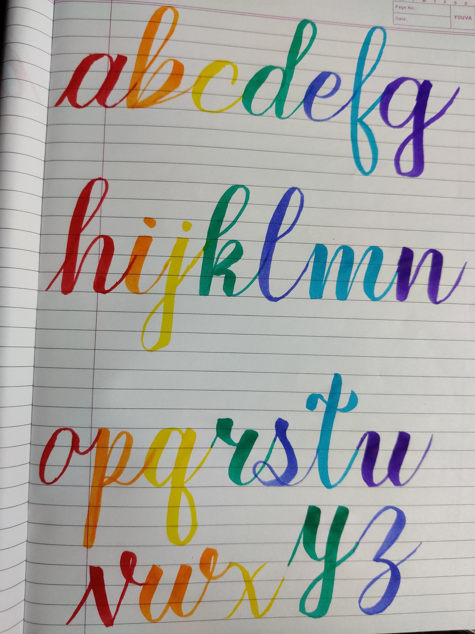 Basic Brush Lettering - image 3 - student project