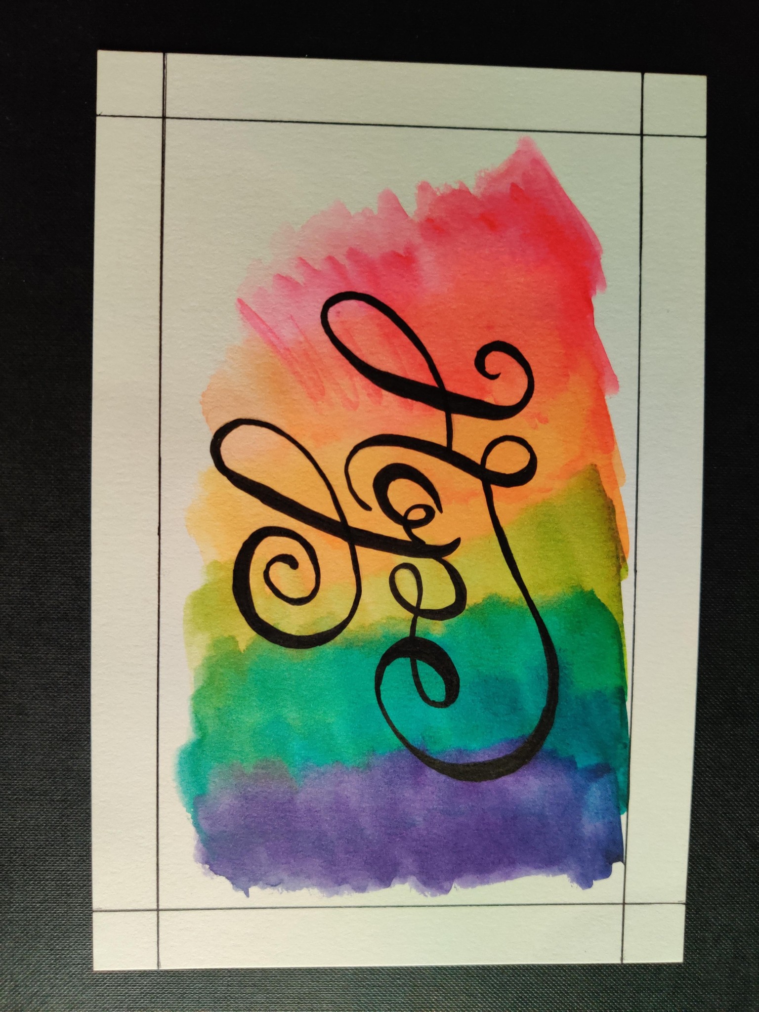 Basic Brush Lettering - image 4 - student project