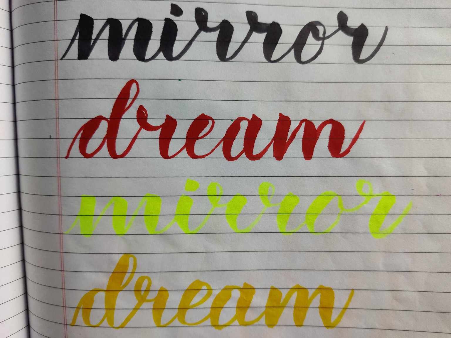 Basic Brush Lettering - image 2 - student project