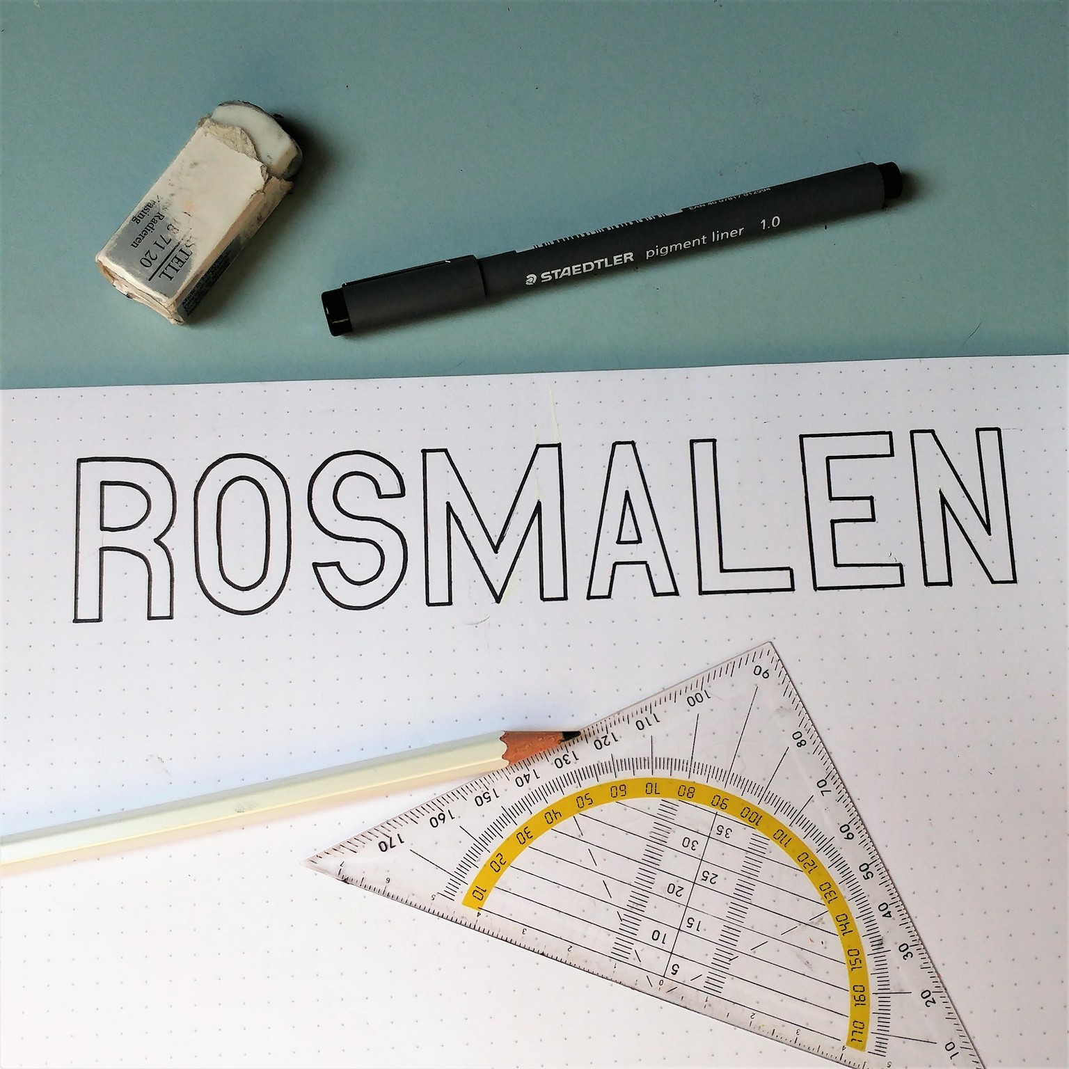 Lettering 101 - ROSMALEN - image 2 - student project