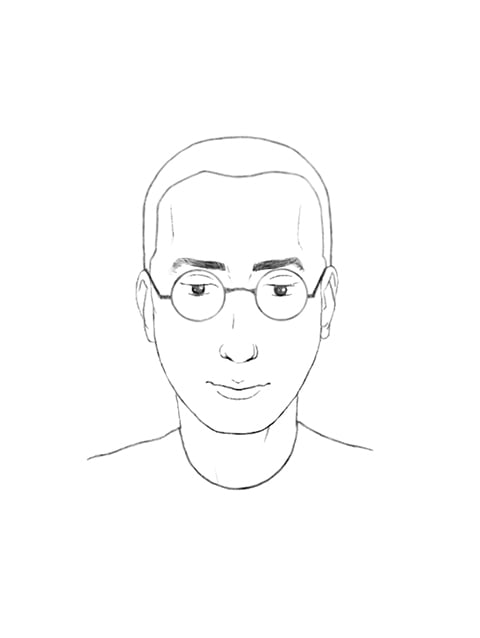Male and female faces - image 3 - student project