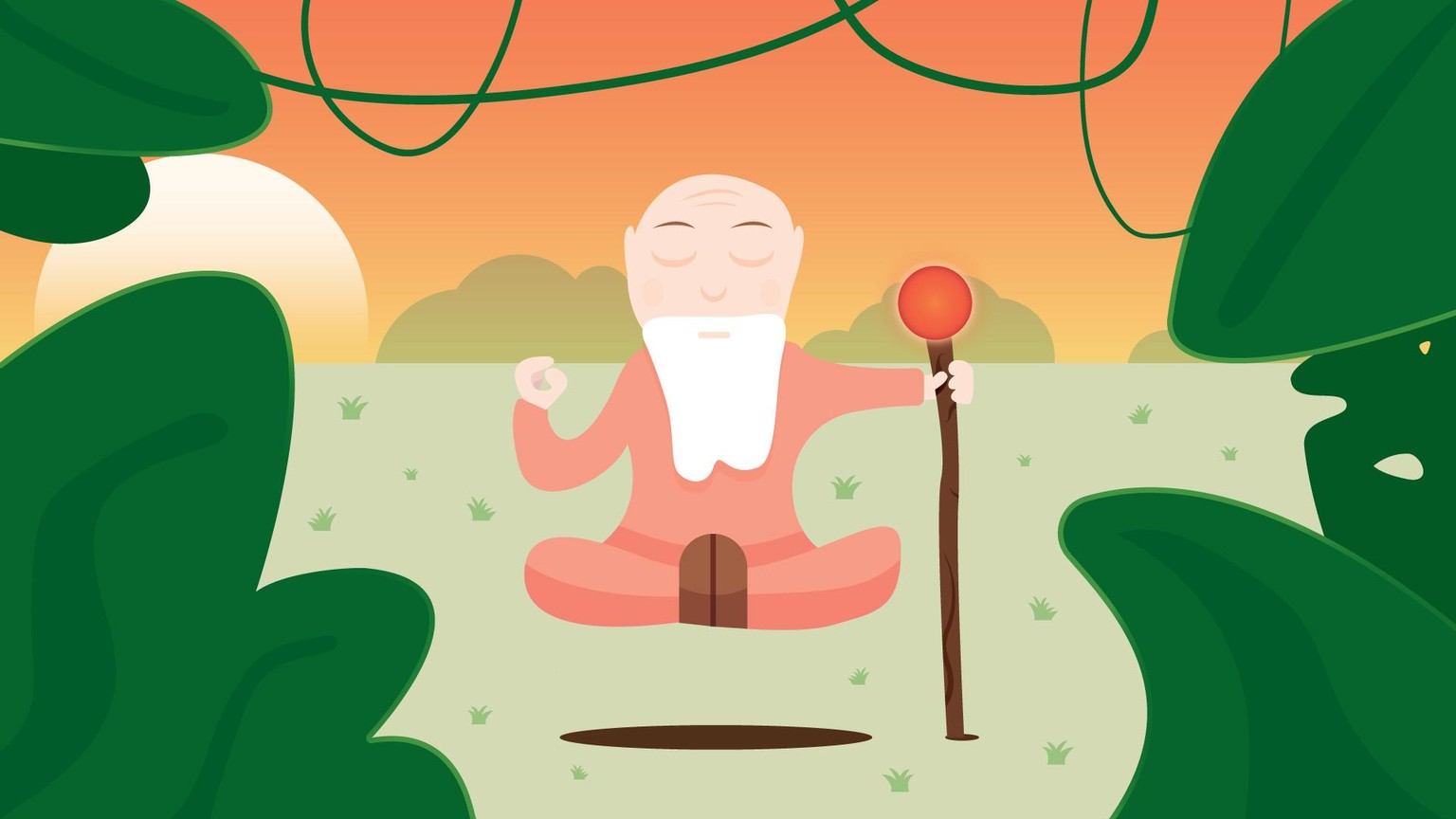The Calm Monk  - image 4 - student project