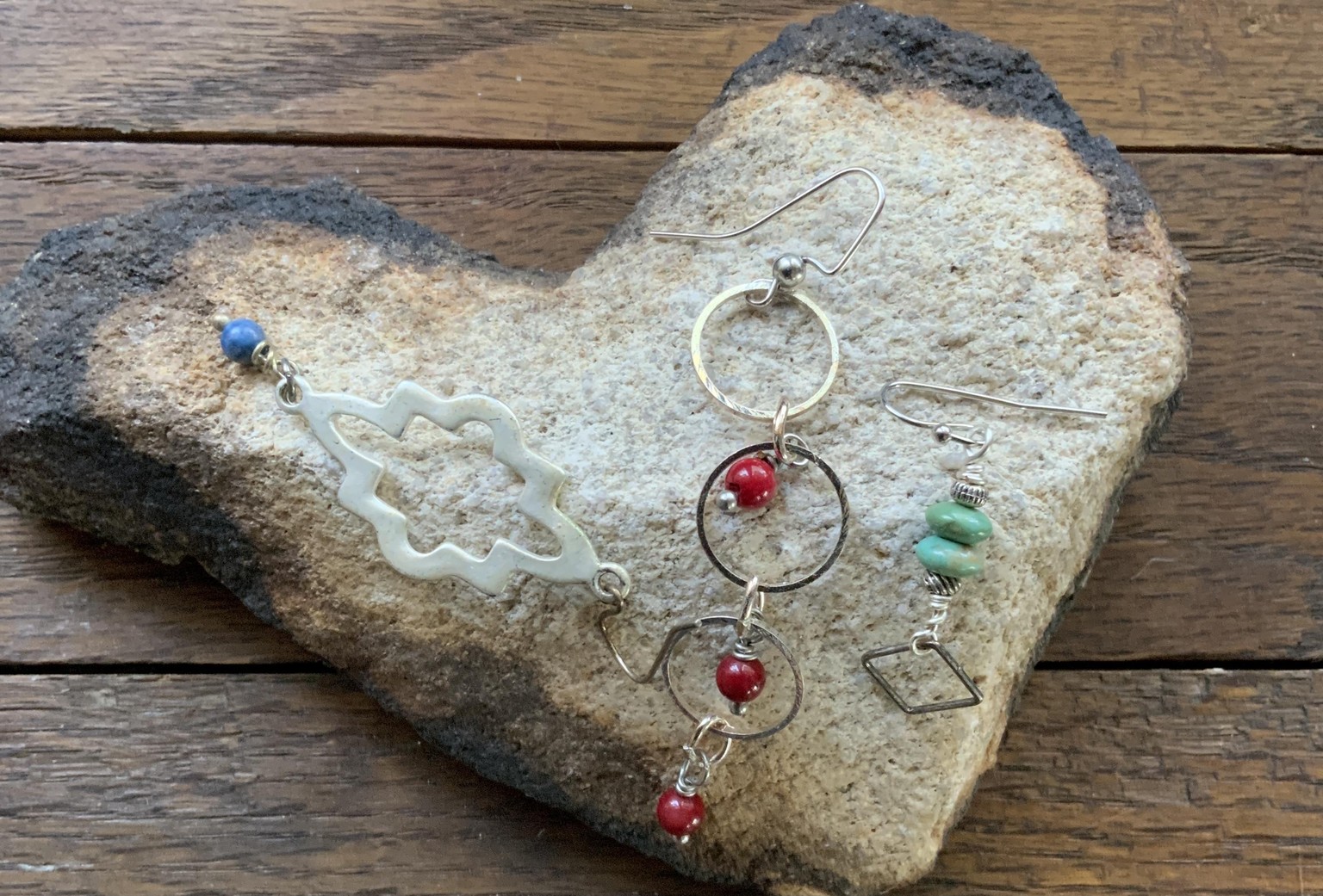 More wire loop earring examples - image 1 - student project