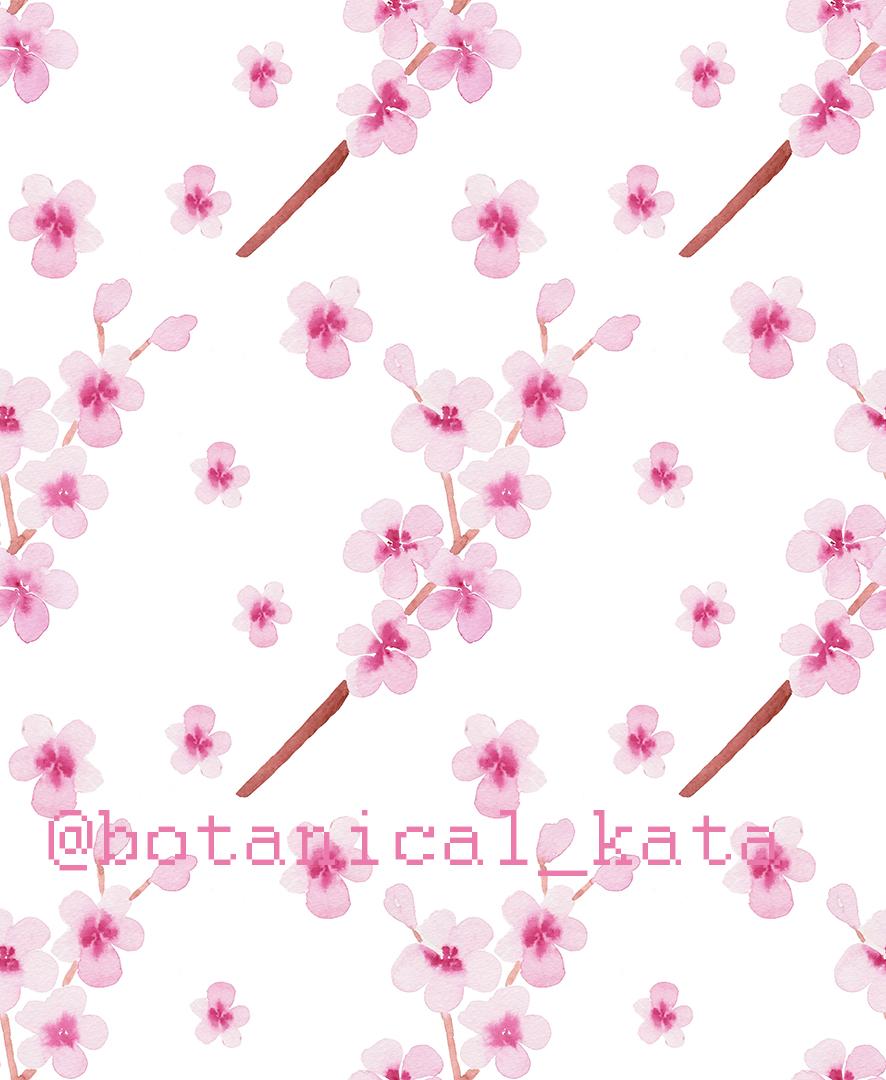 Sakura pattern - image 2 - student project
