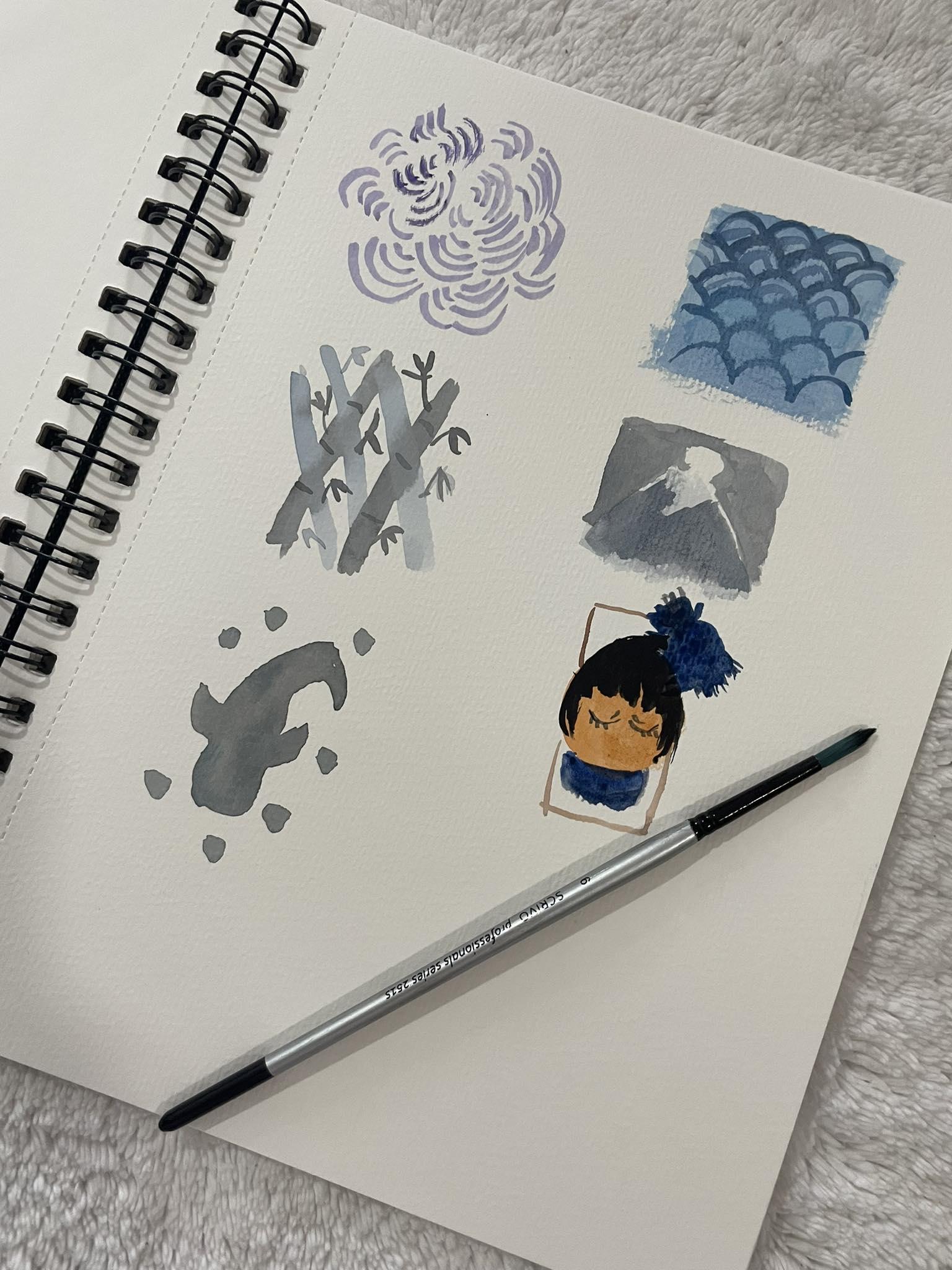 my happy daily paintings - image 3 - student project