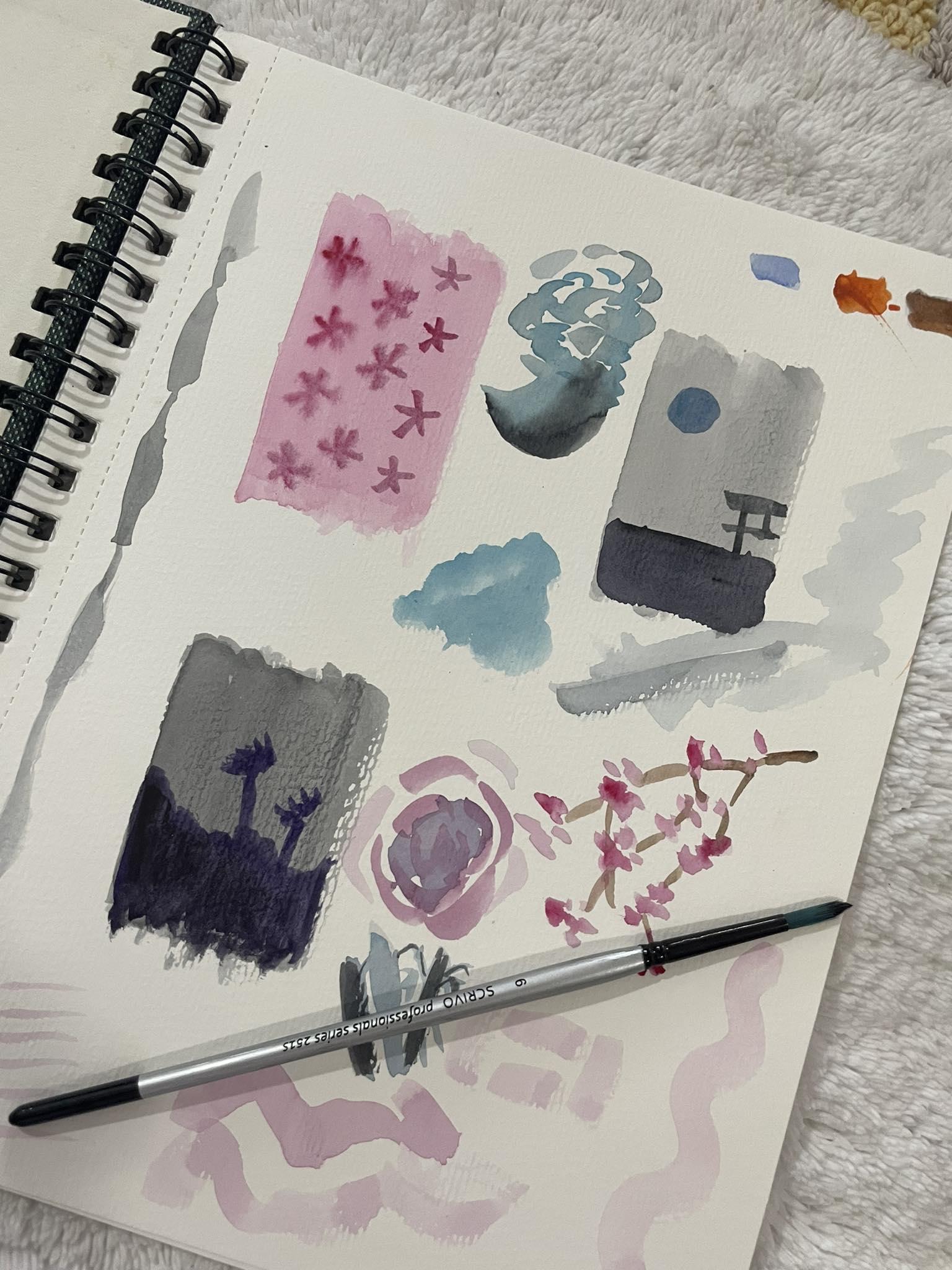 my happy daily paintings - image 2 - student project